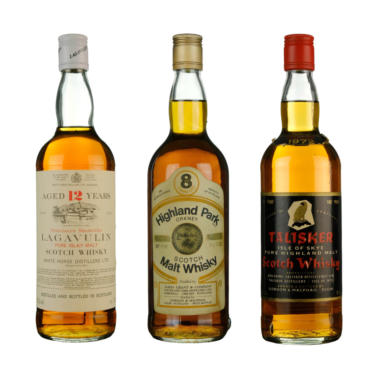 Whisky bottled in the 1980s
