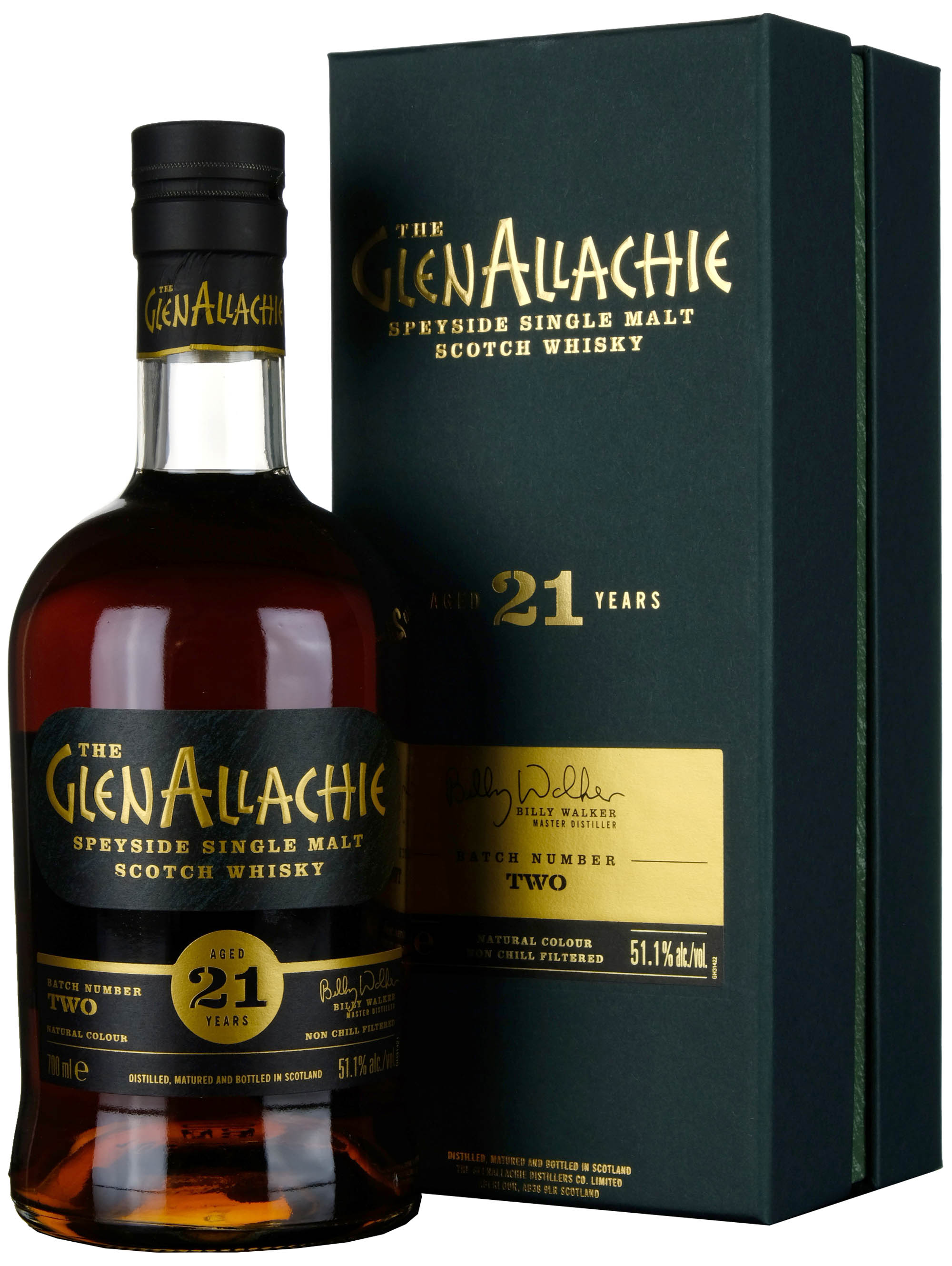 Glenallachie 21 Year Old Batch 2 Bottled 2021