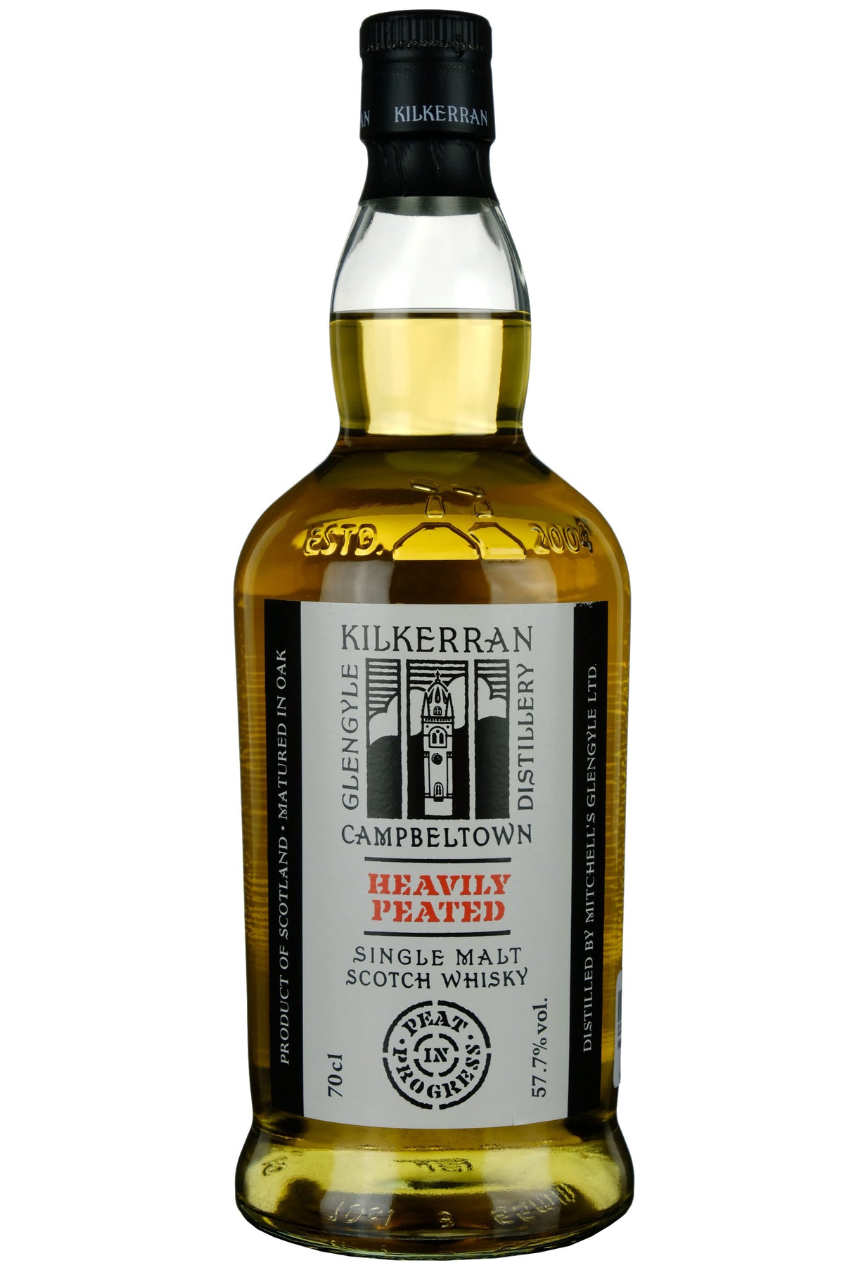 Kilkerran Heavily Peated Batch 5 Bottled 2021