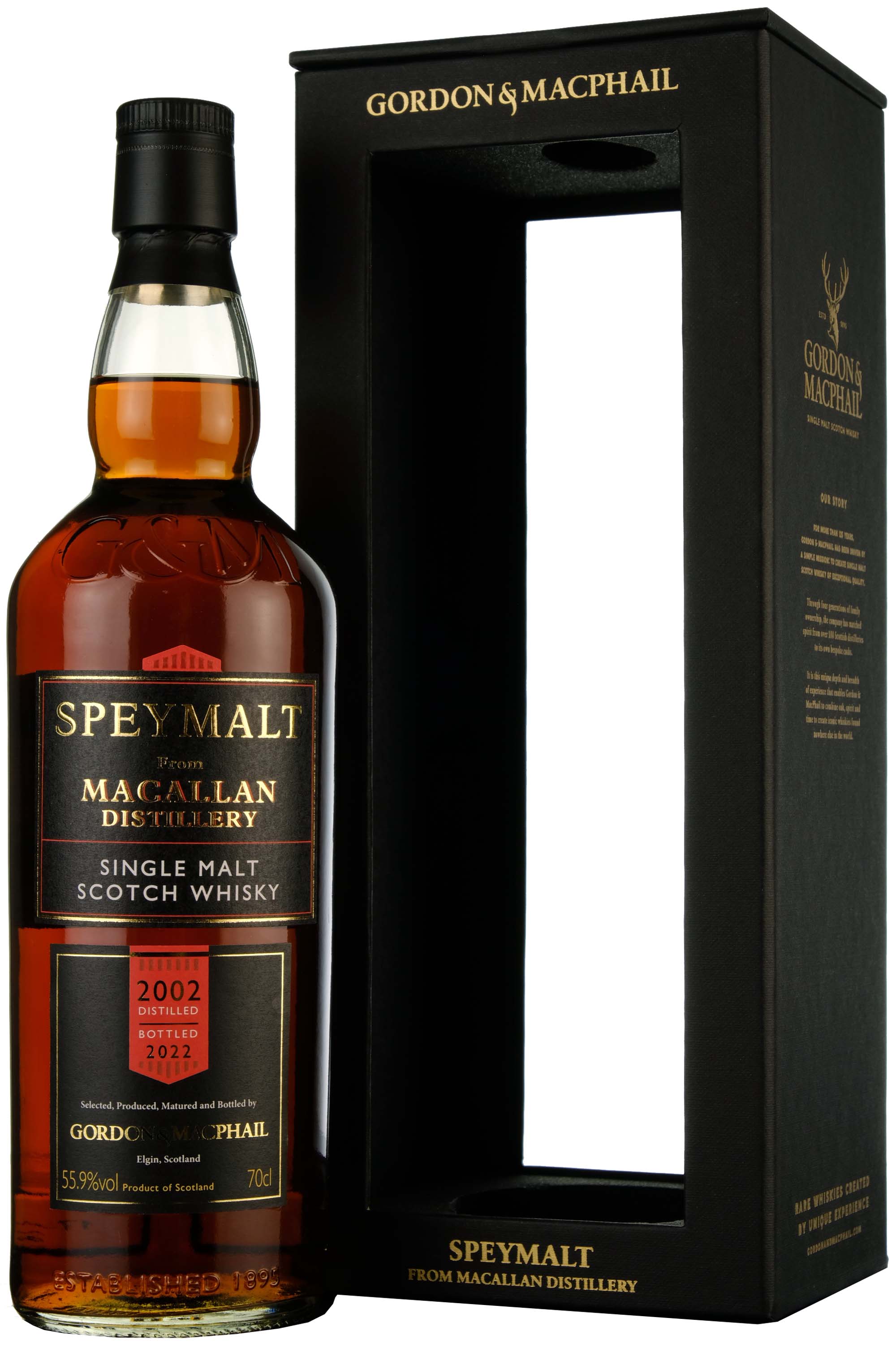 Macallan 2002-2022 | 20 Year Old Gordon & MacPhail Speymalt Single Cask 9544