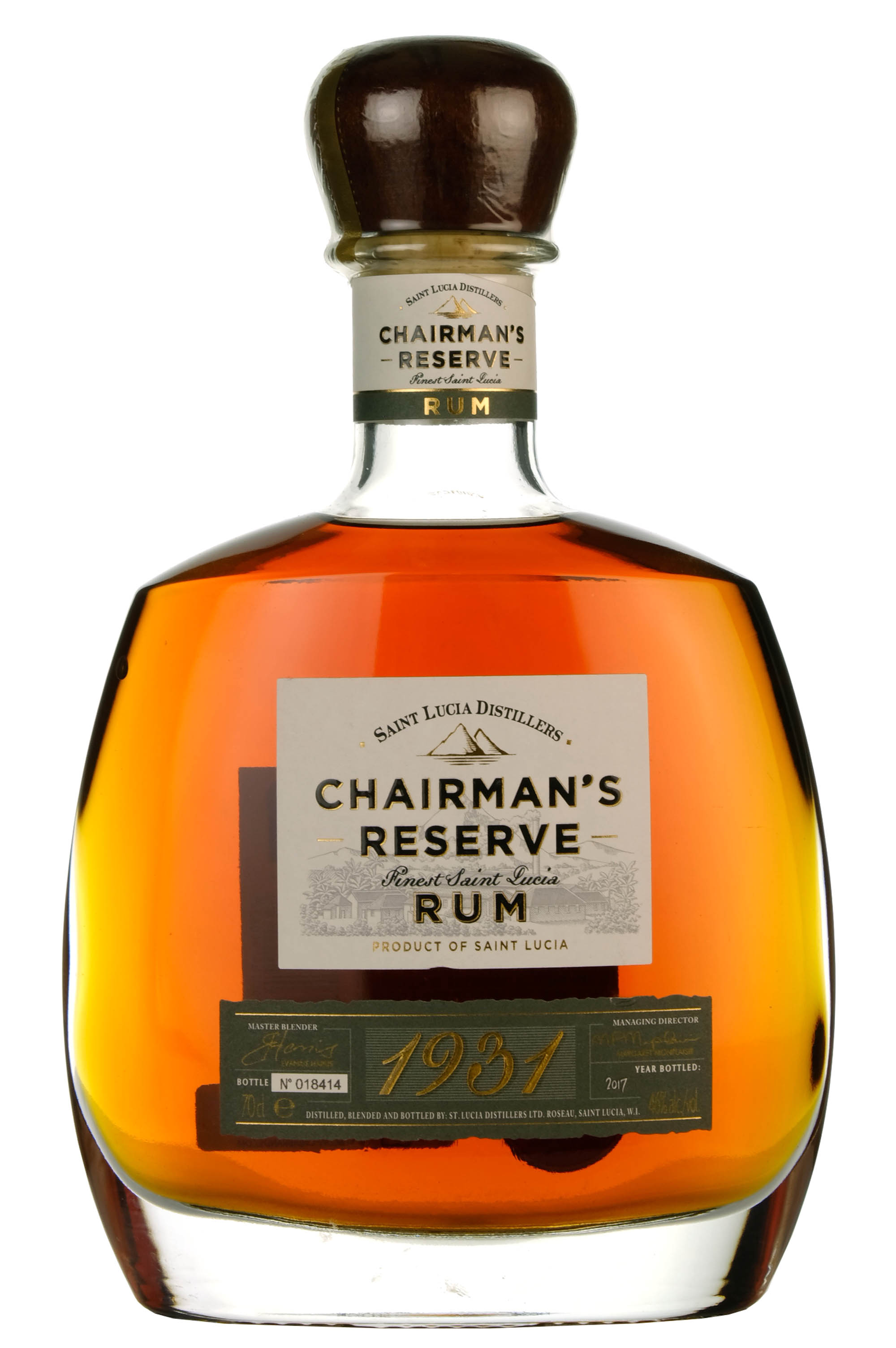 Chairman's Reserve 1931 Rum Shop