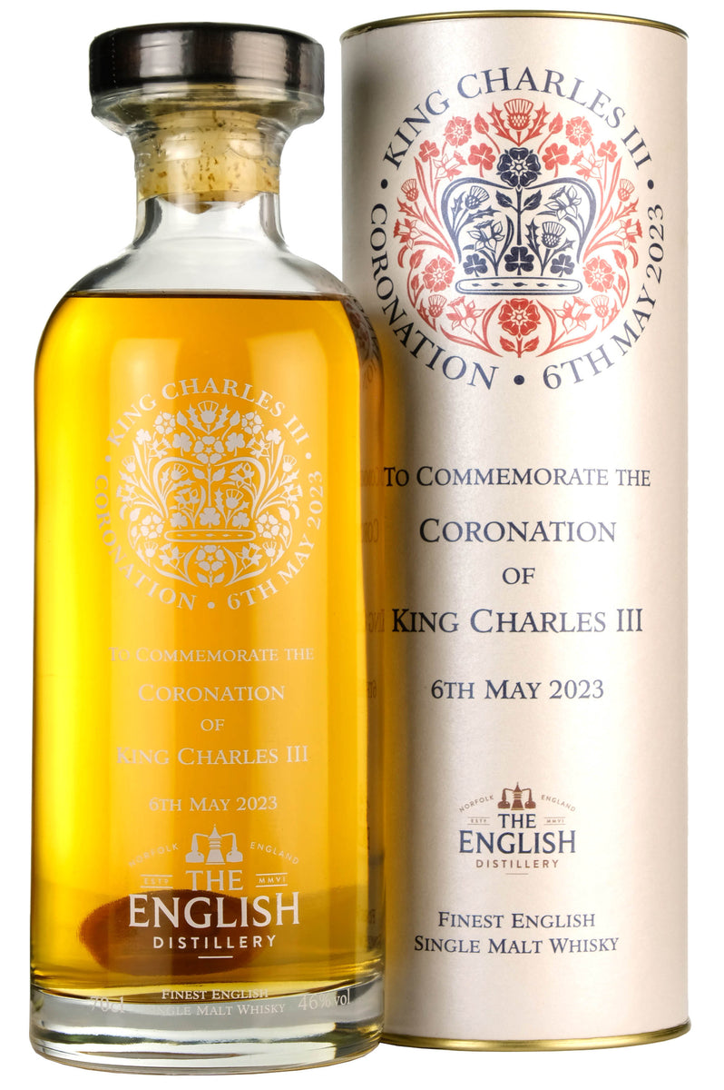 The English King Charles III Coronation Malt Whisky