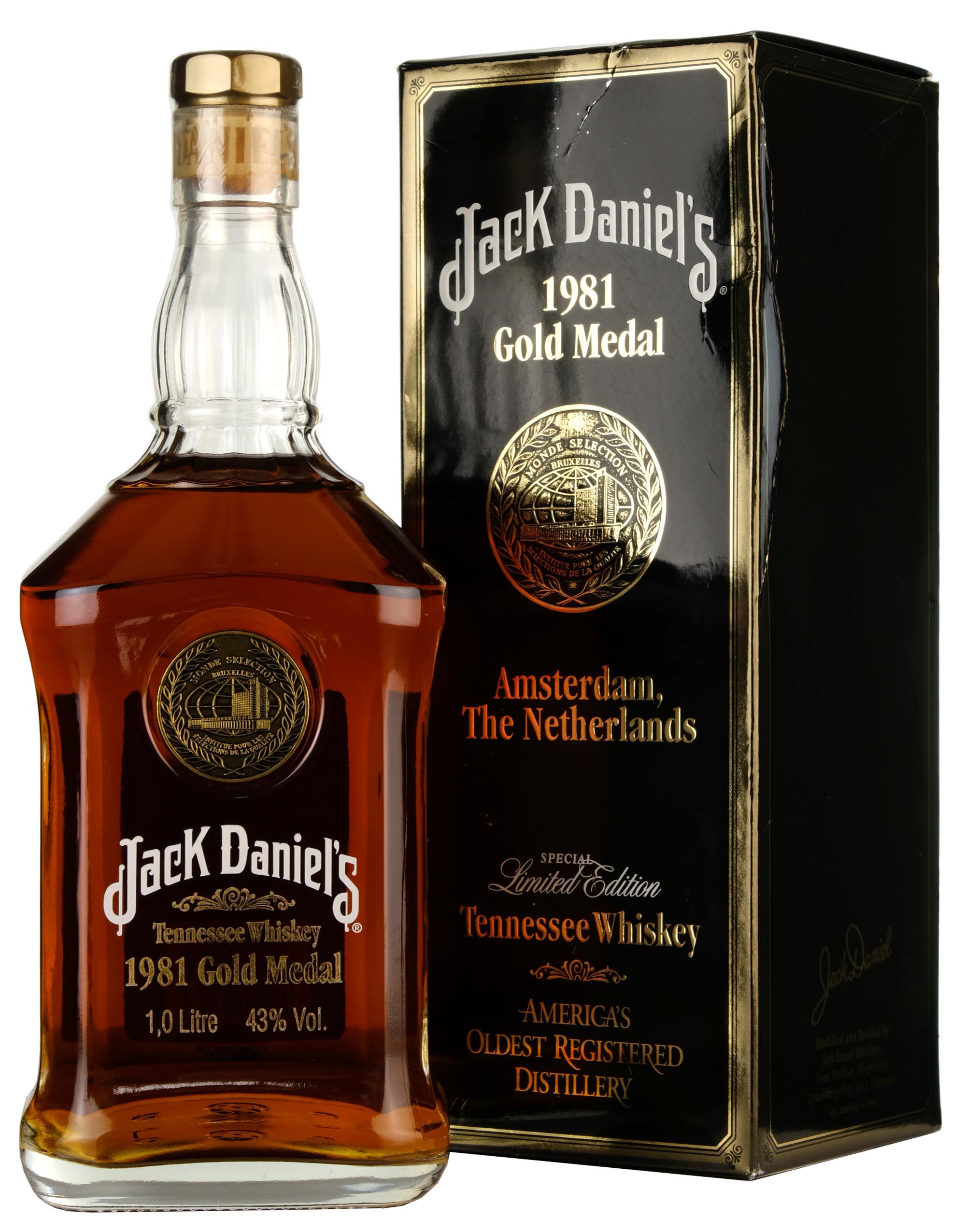 Jack Daniel's 1981 Gold Medal 7th Release 1 Litre