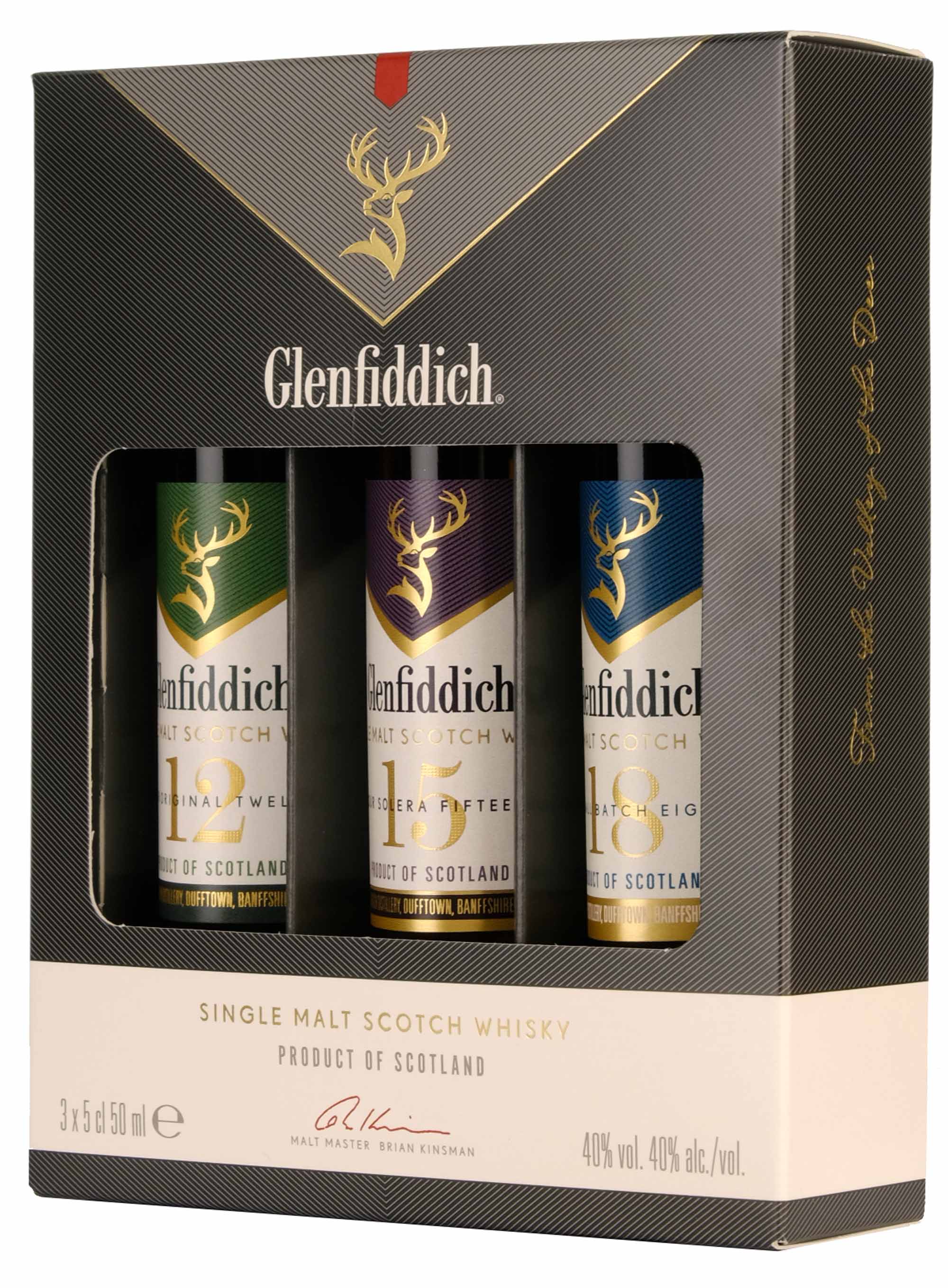 Glenfiddich Miniature Mix Gift Pack