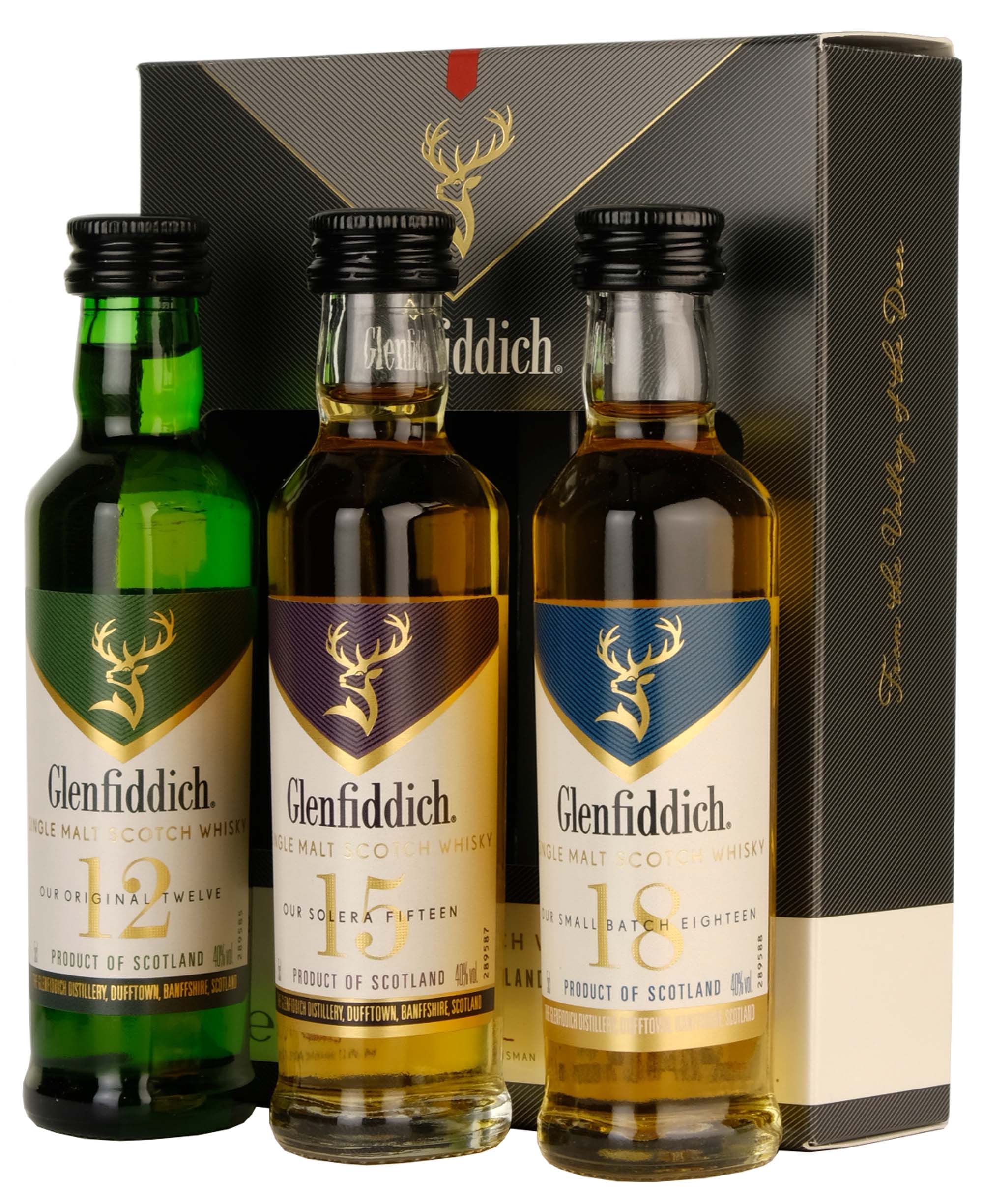 Glenfiddich Miniature Mix Gift Pack