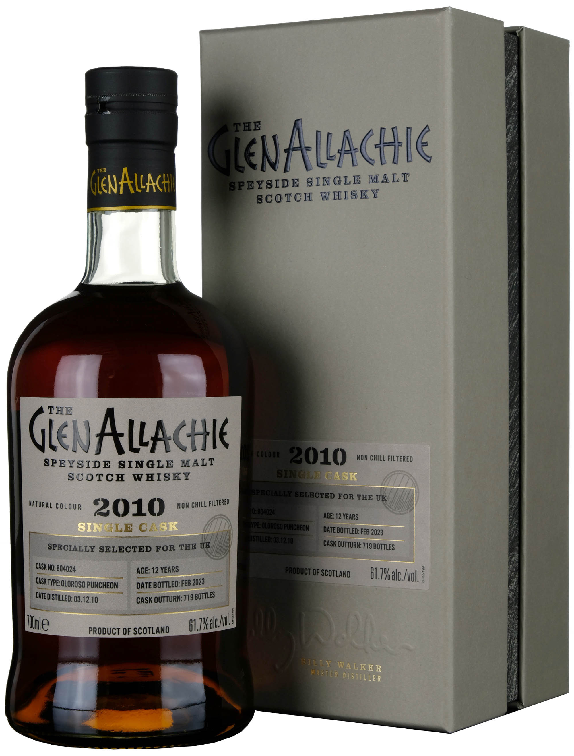 Glenallachie 2010-2023 | 12 Year Old Single Cask 804024 - Whisky