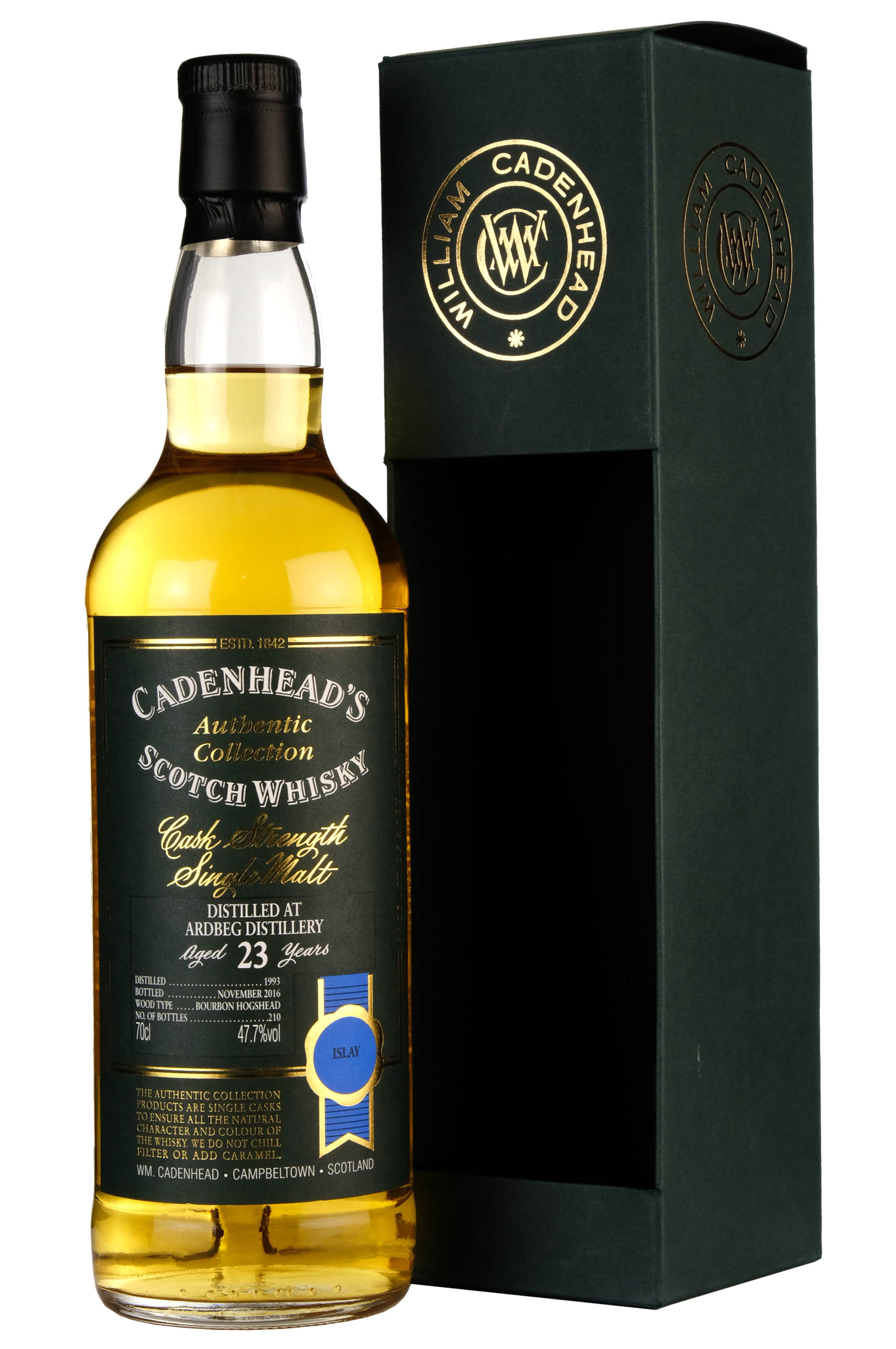Ardbeg 1993-2016 | 23 Year Old Cadenhead's Authentic Collection Single Cask