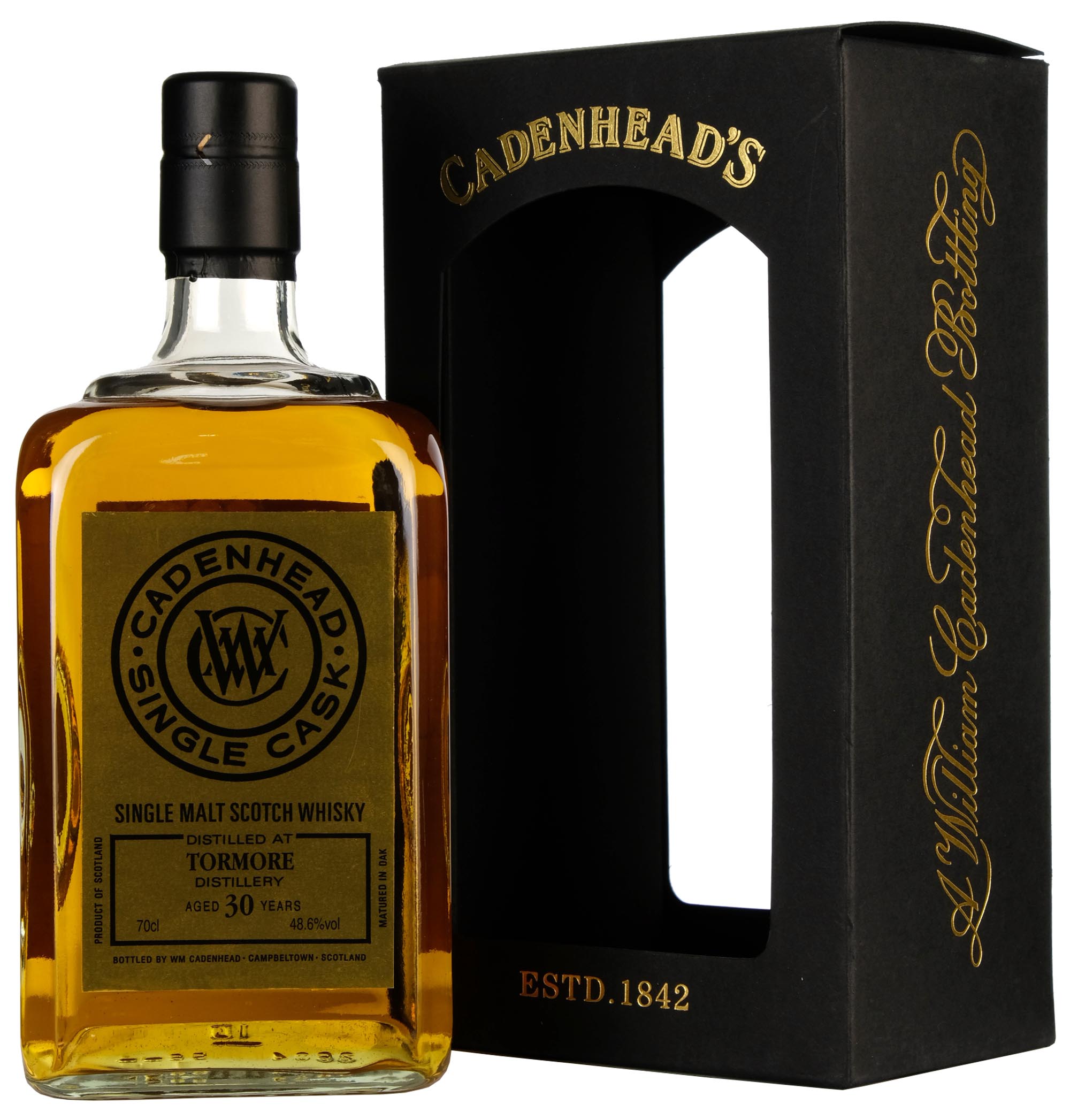 Tormore 1988-2019 | 30 Year Old Cadenhead's Gold Label Single Cask