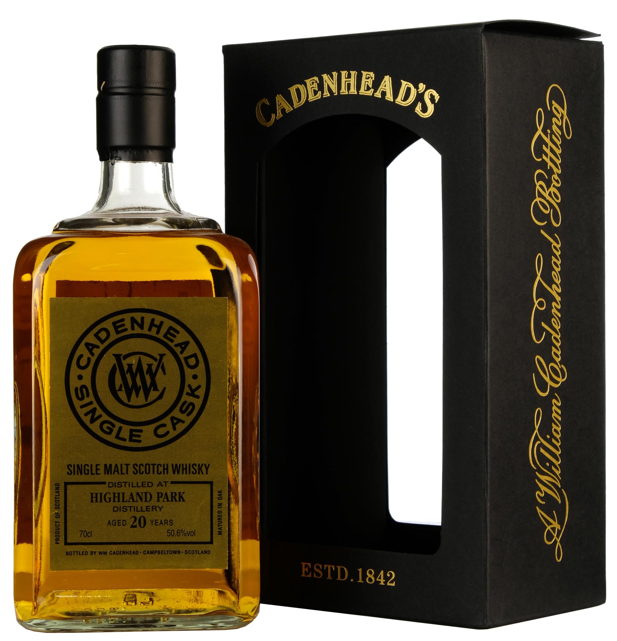 Highland Park 1996-2016 | 20 Year Old Cadenhead's Gold Label Single Cask