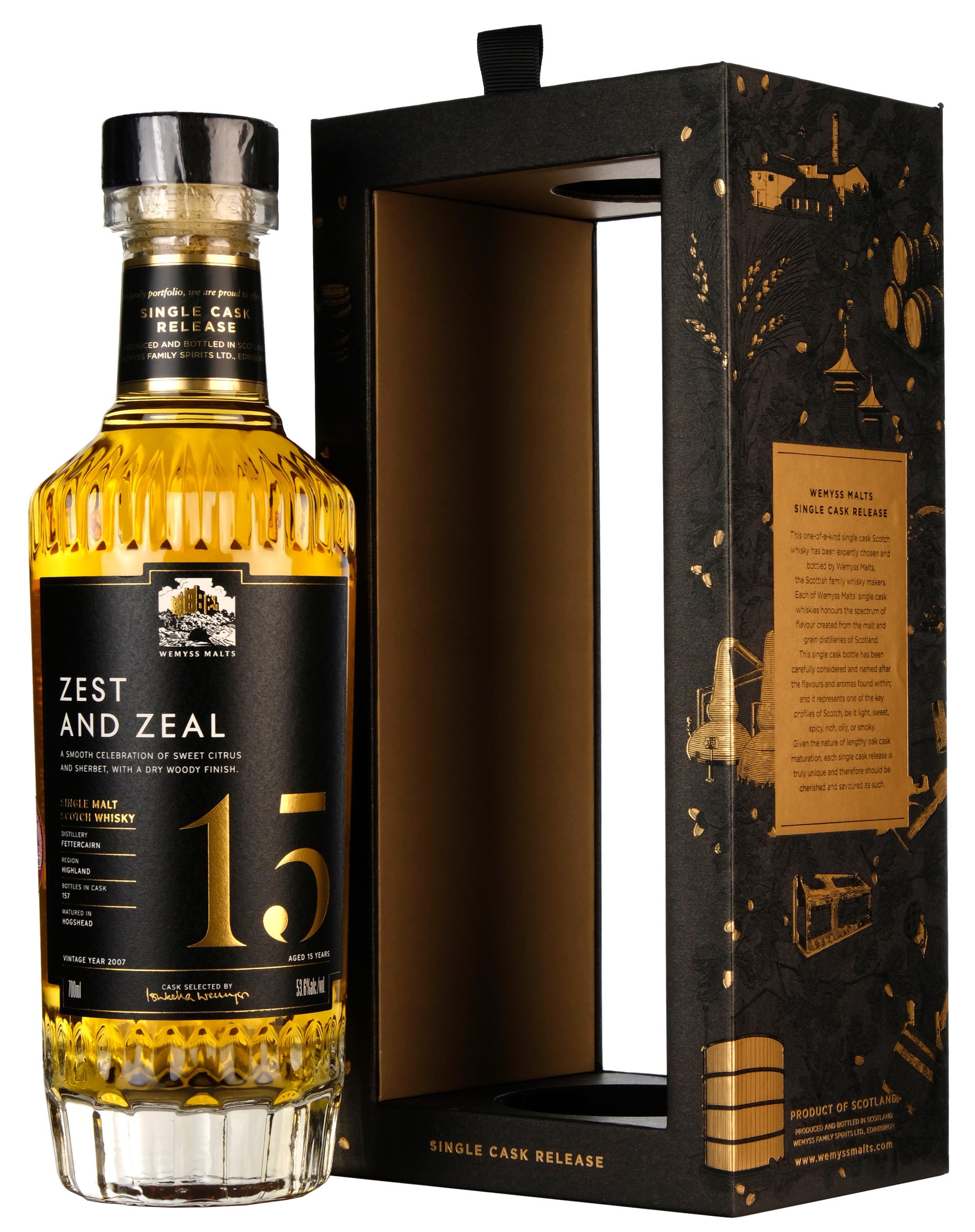Fettercairn 2007-2023 | 15 Year Old | Zest And Zeal Single Cask