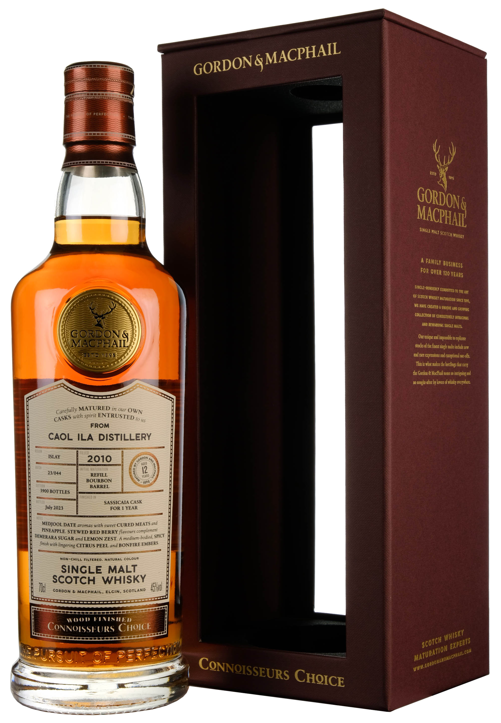 Caol Ila 2010-2023 | 12 Year Old Connoisseurs Choice Sassicaia Wood Finish