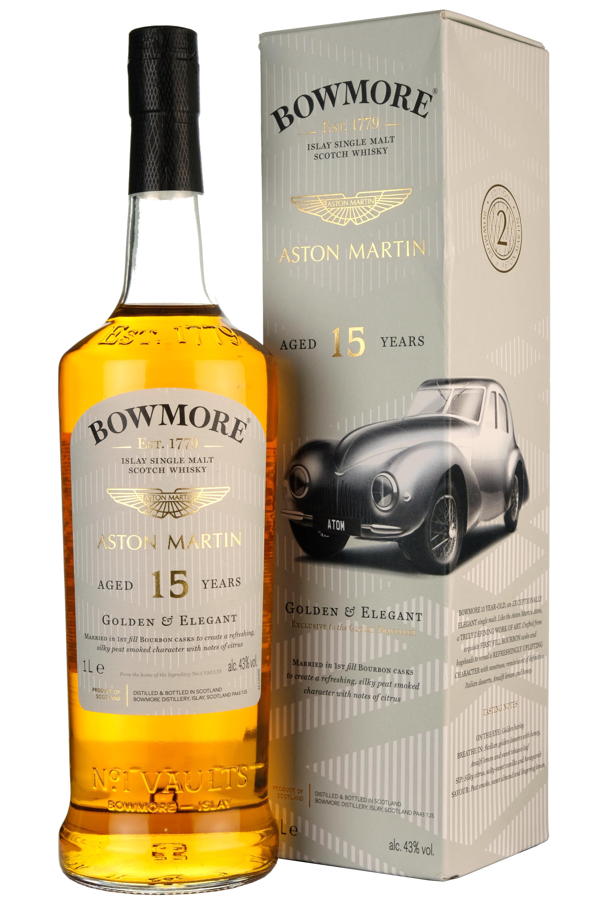 Bowmore 15 Year Old Aston Martin Edition 2 - Whisky-Online Shop