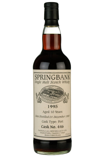 Springbank 1995 | 10 Year Old Private Bottling Single Cask 446