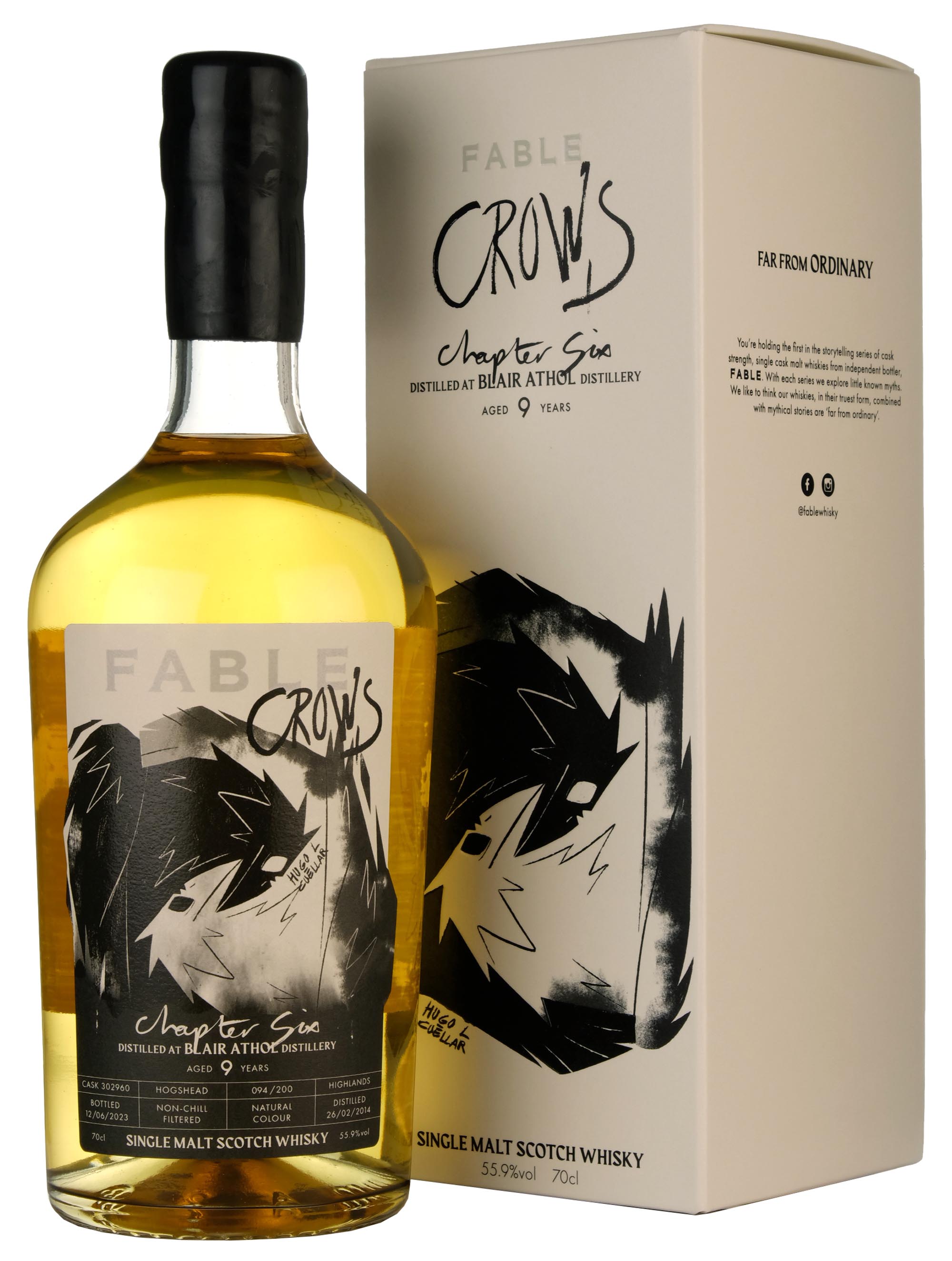 Blair Athol 2014-2023 | 9 Year Old Fable Chapter Six Crows Single Cask 302960