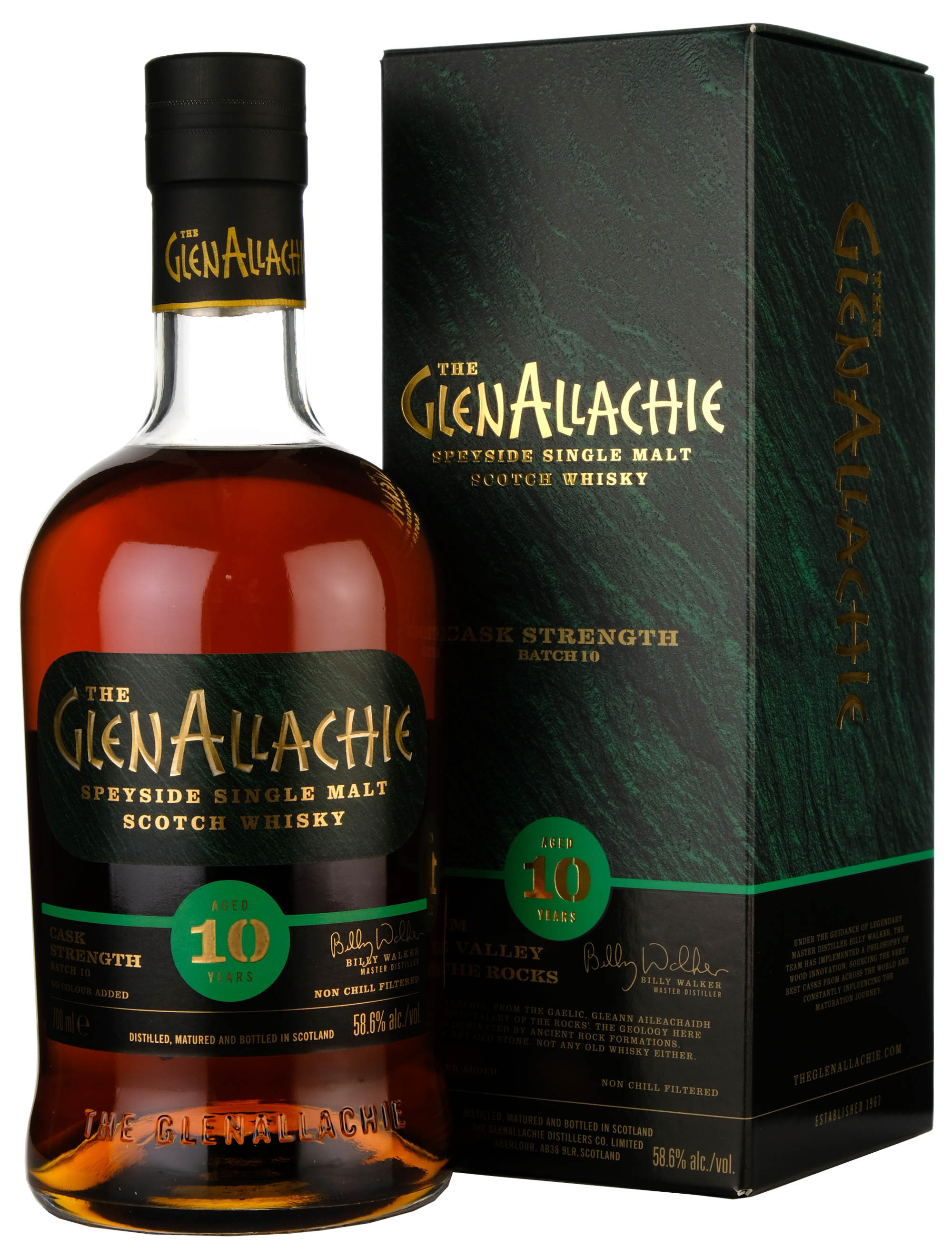 Glenallachie 10 Year Old Cask Strength Batch 10 Bottled 2023