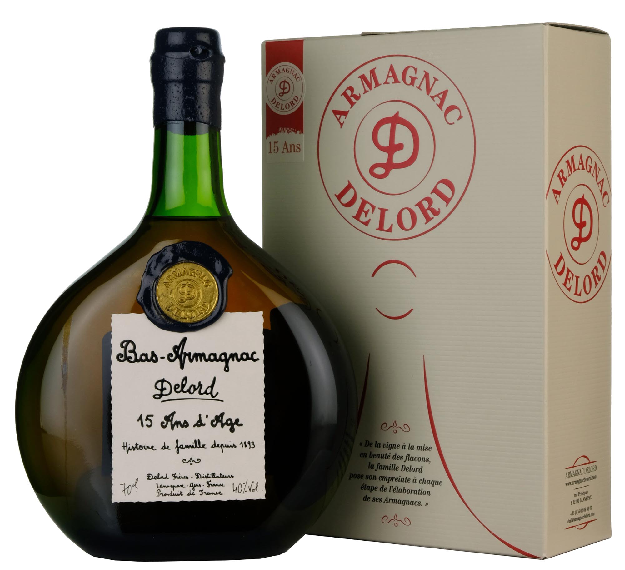 Delord 15 Year Old Bas Armagnac