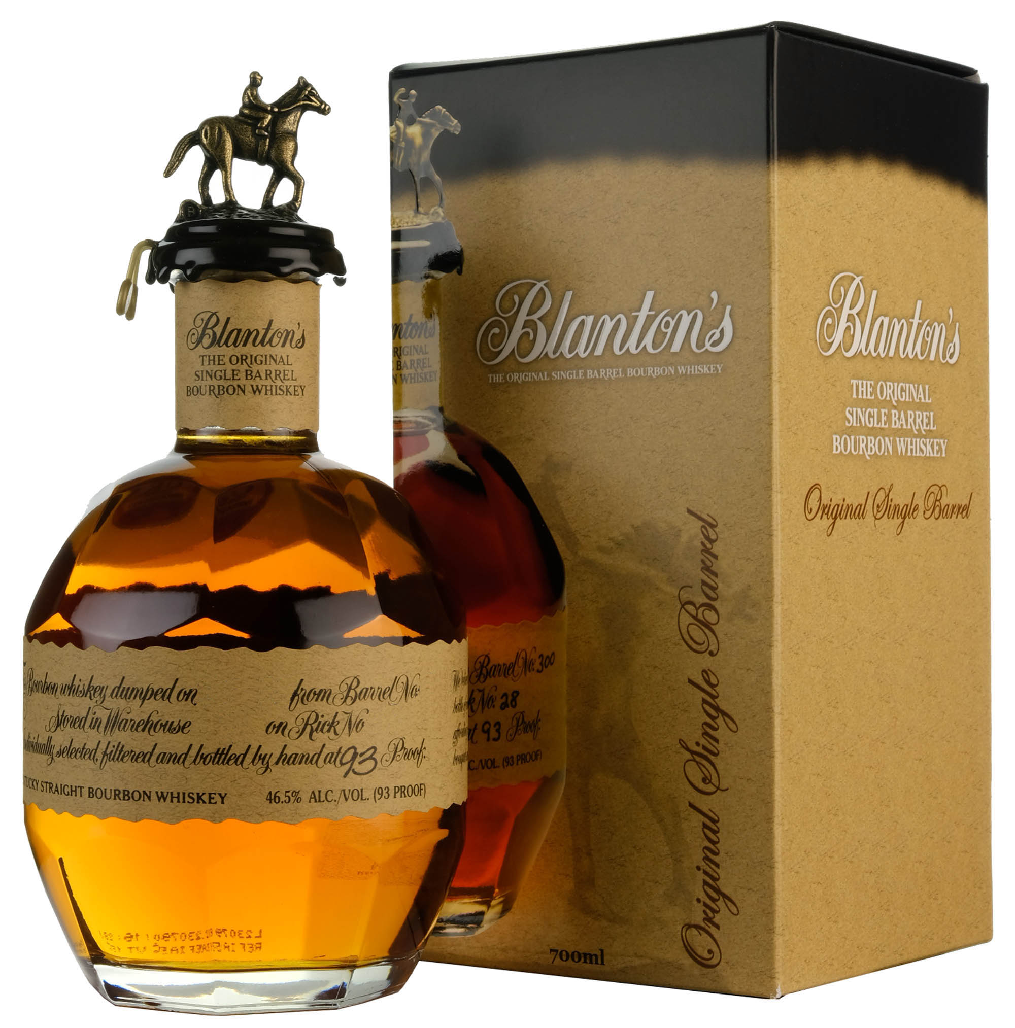 Blanton's Original Single Barrel 384 Bottled 2023