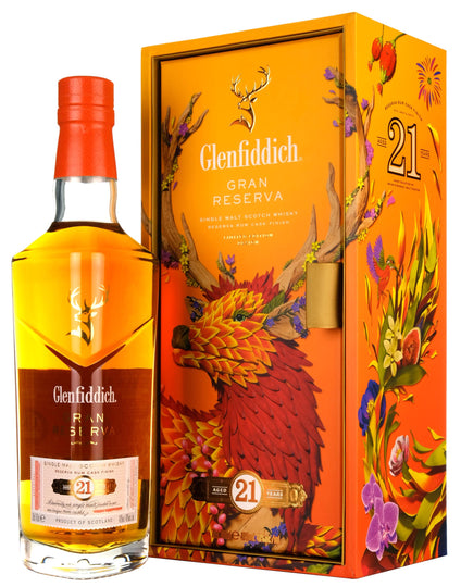 Glenfiddich 21 Year Old Reserva Rum Cask Finish Chinese New Year 2024 Limited Edition
