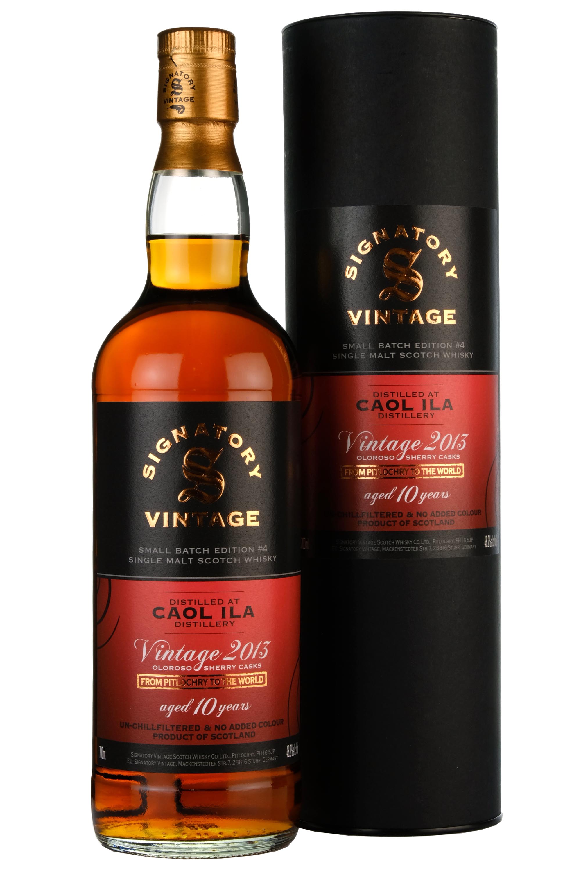 Caol Ila 2013-2023 | 10 Year Old Signatory Vintage | Small Batch Edition 4