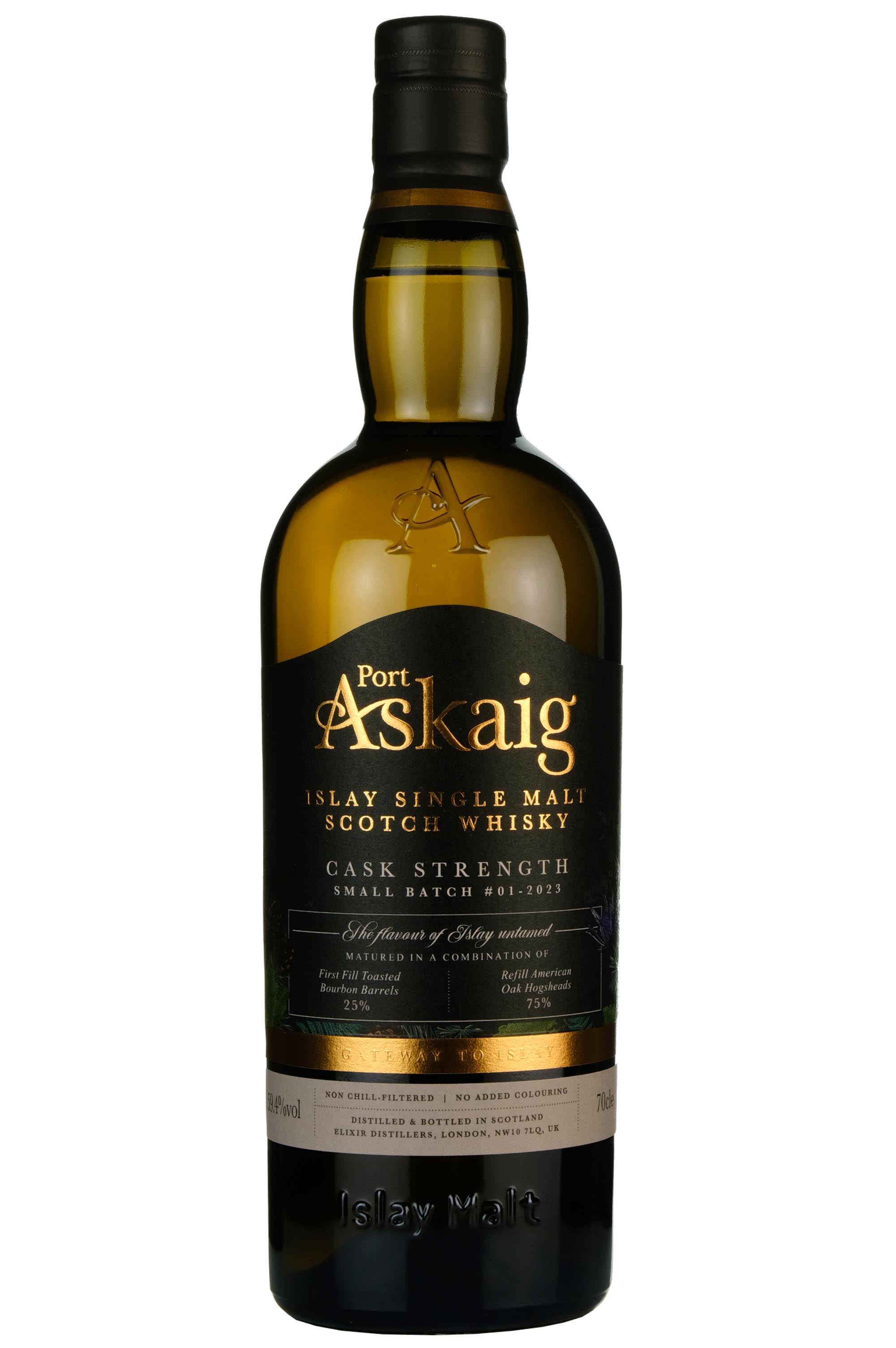 Port Askaig Cask Strength Small Batch 01 | Bottled 2023