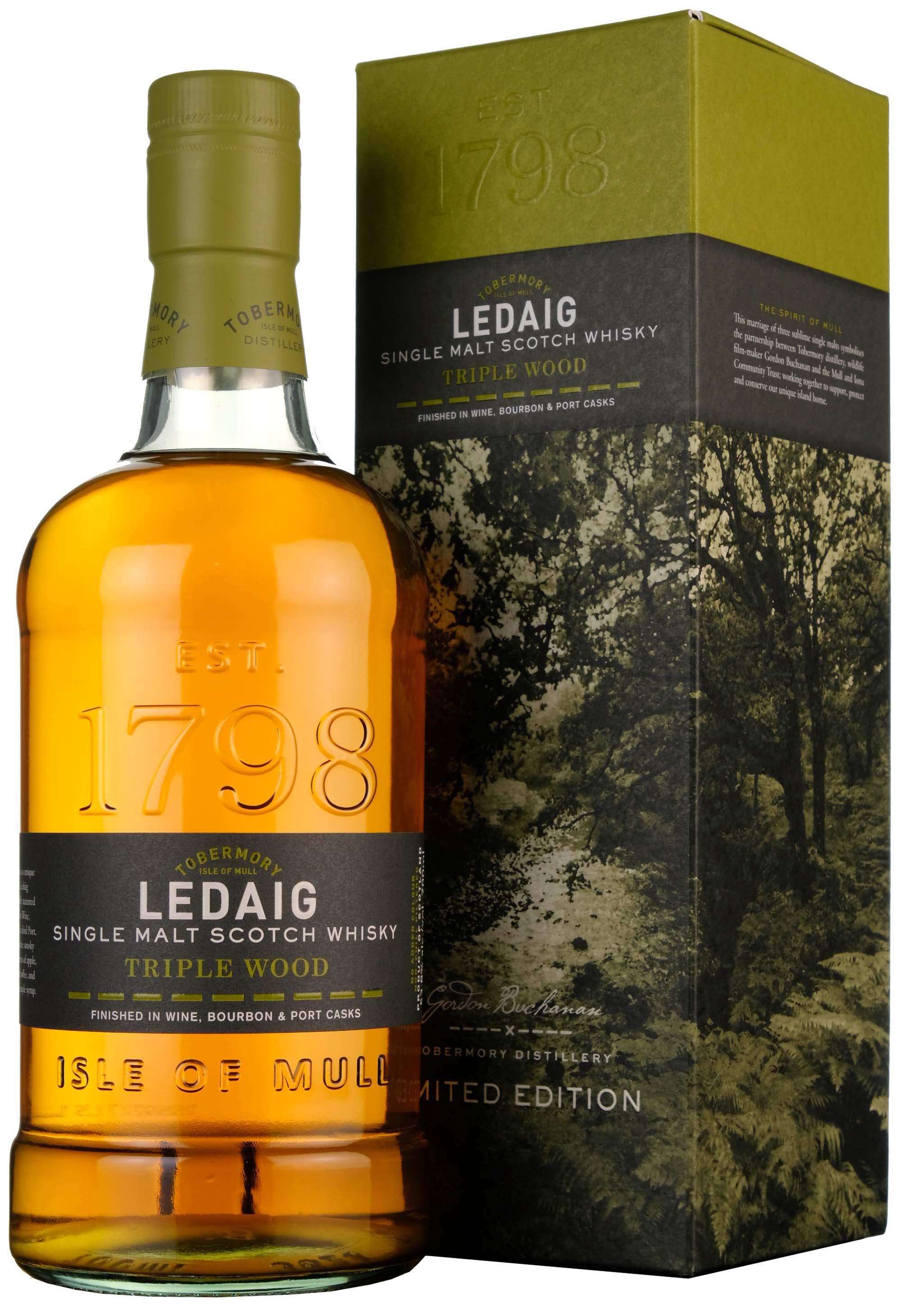 Ledaig Triple Wood Limited Edition - Whisky-Online Shop