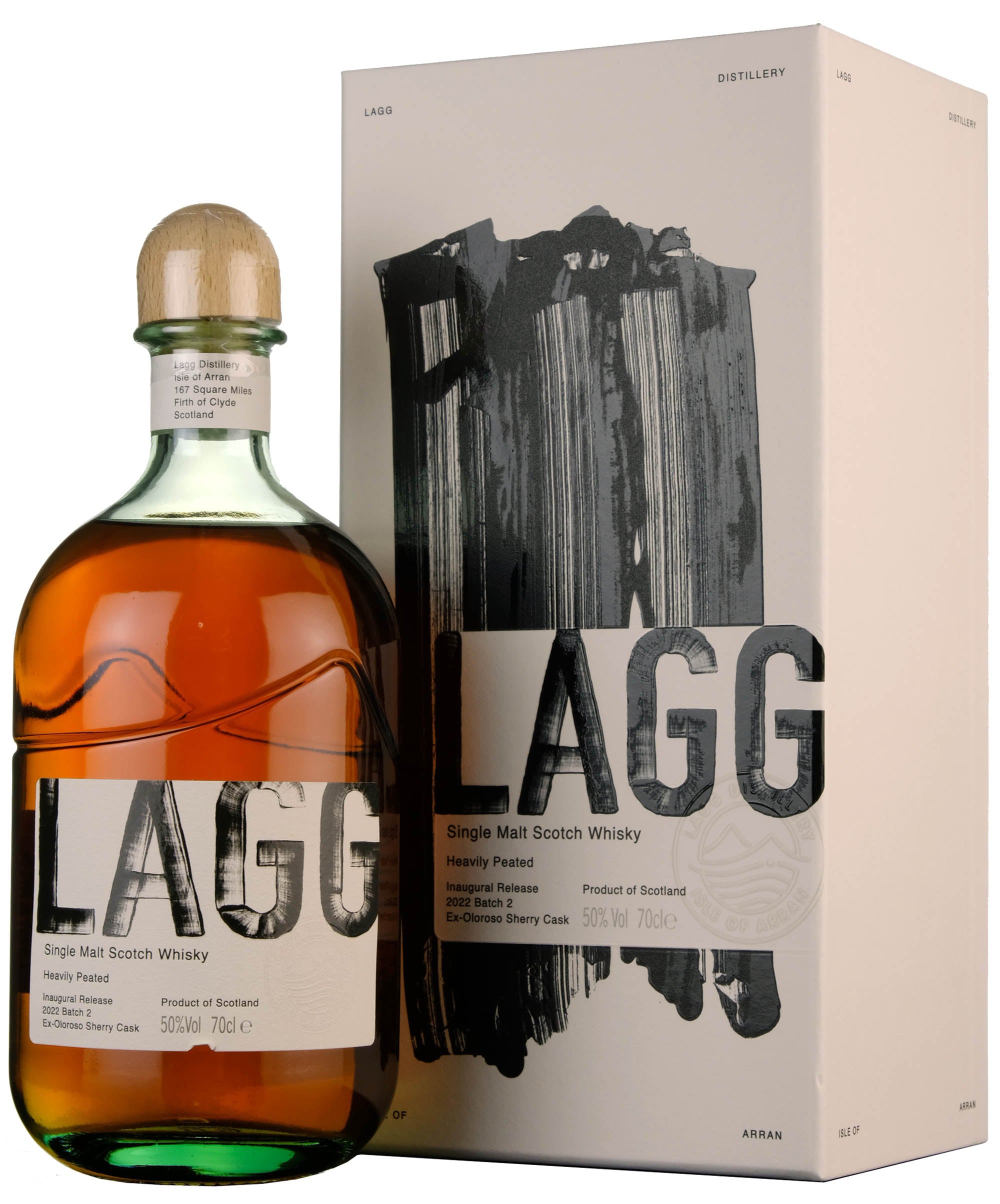 Lagg Inaugural Single Malt Batch 2 Bottled 2022