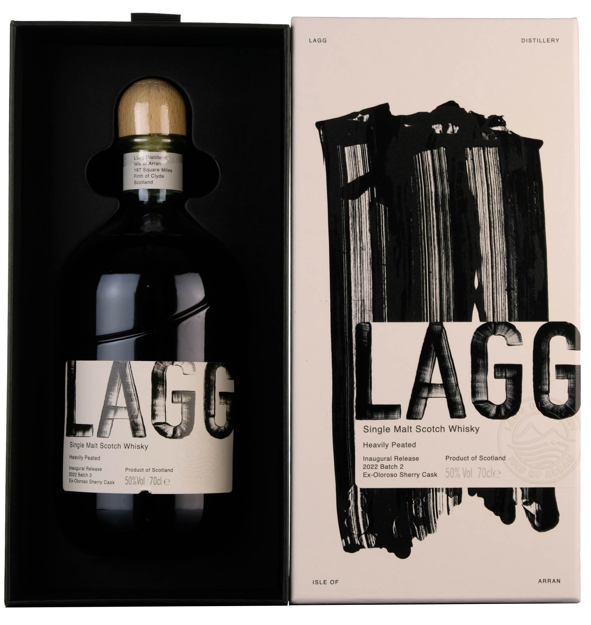 Lagg Inaugural Single Malt Batch 2 Bottled 2022