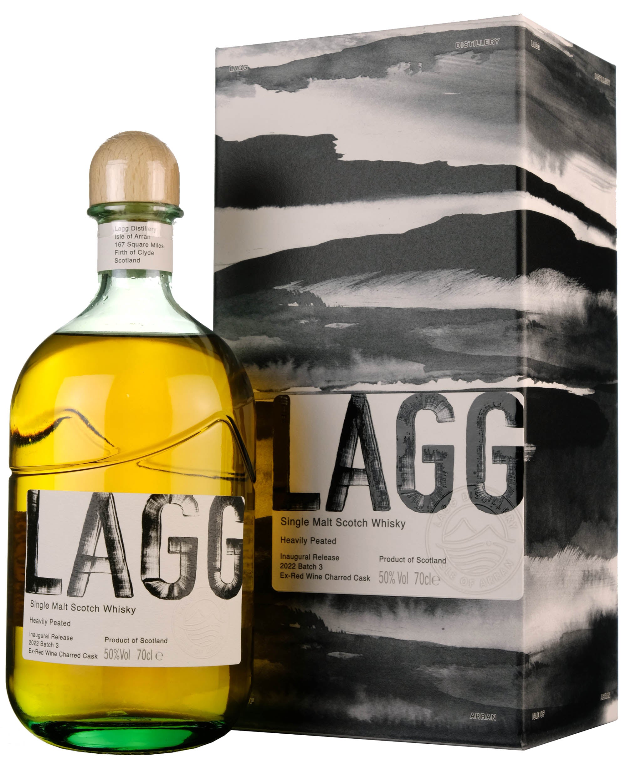 Lagg Inaugural Single Malt Batch 3 Bottled 2022