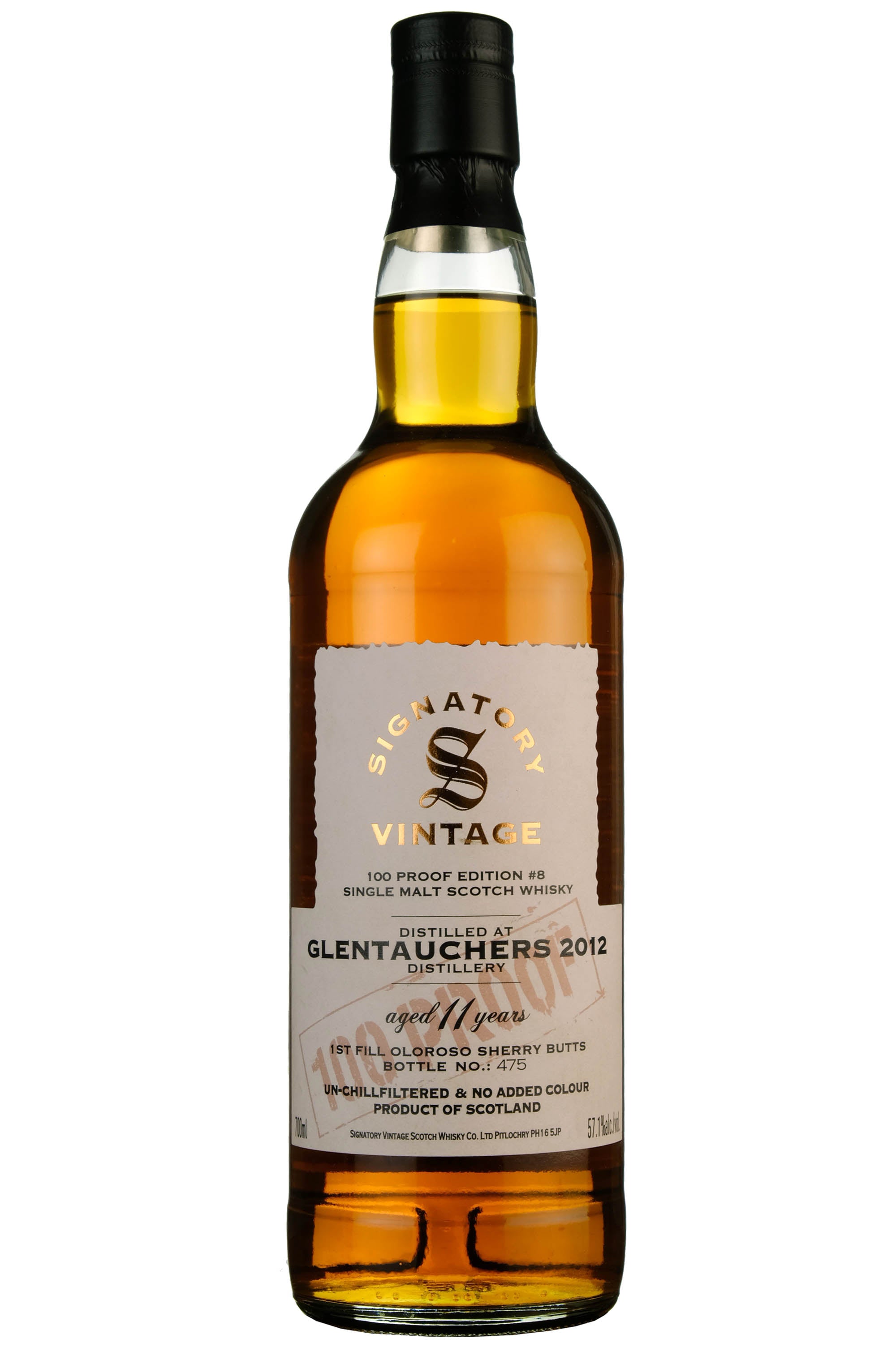 Glentauchers 2012-2024 | 11 Year Old Signatory Vintage 100 Proof Edition 8