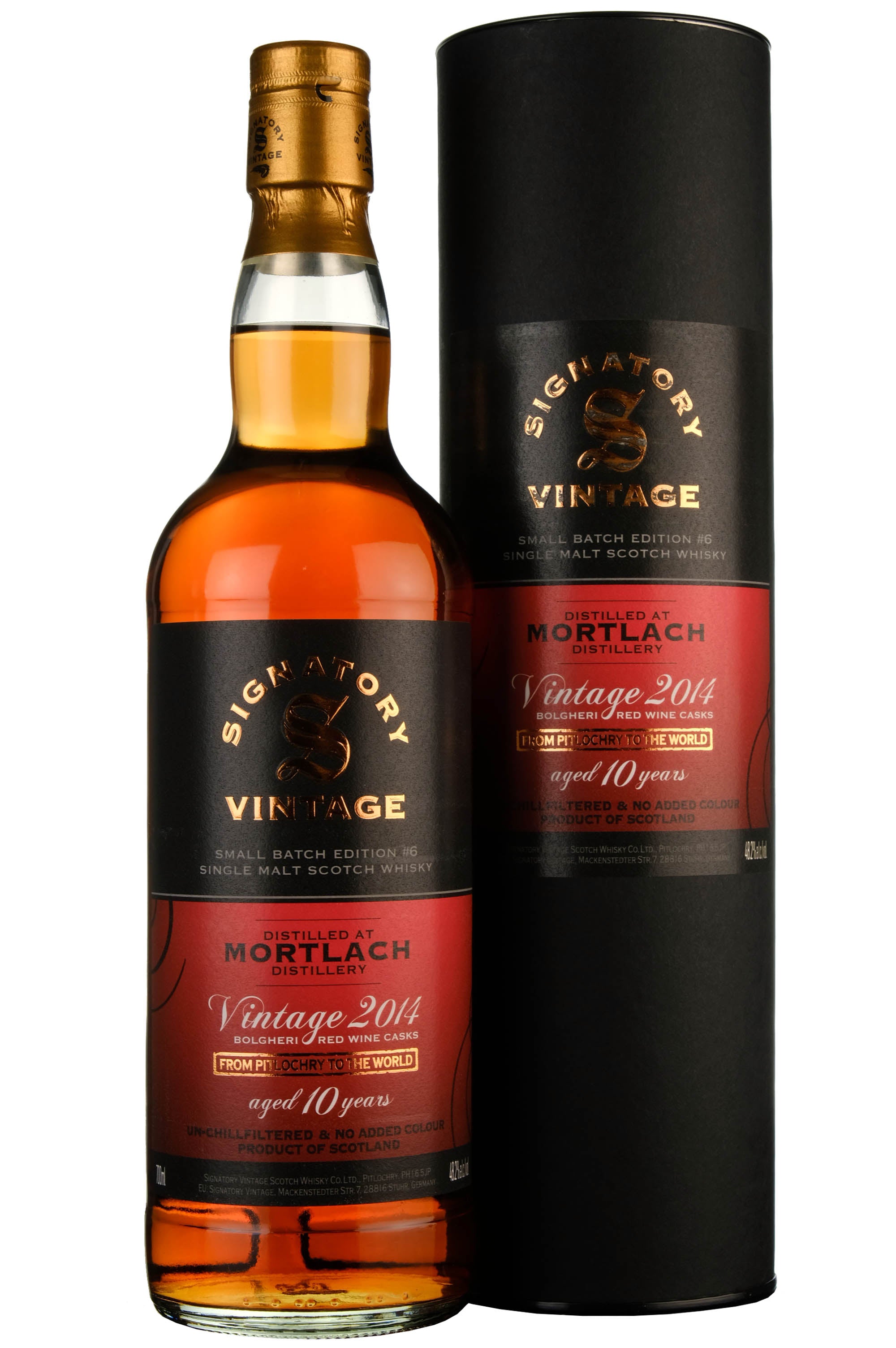 Mortlach 2014-2024 | 10 Year Old Signatory Vintage Small Batch Mortlach 2014-2024 | 10 Year Old Signatory Vintage Small Batch