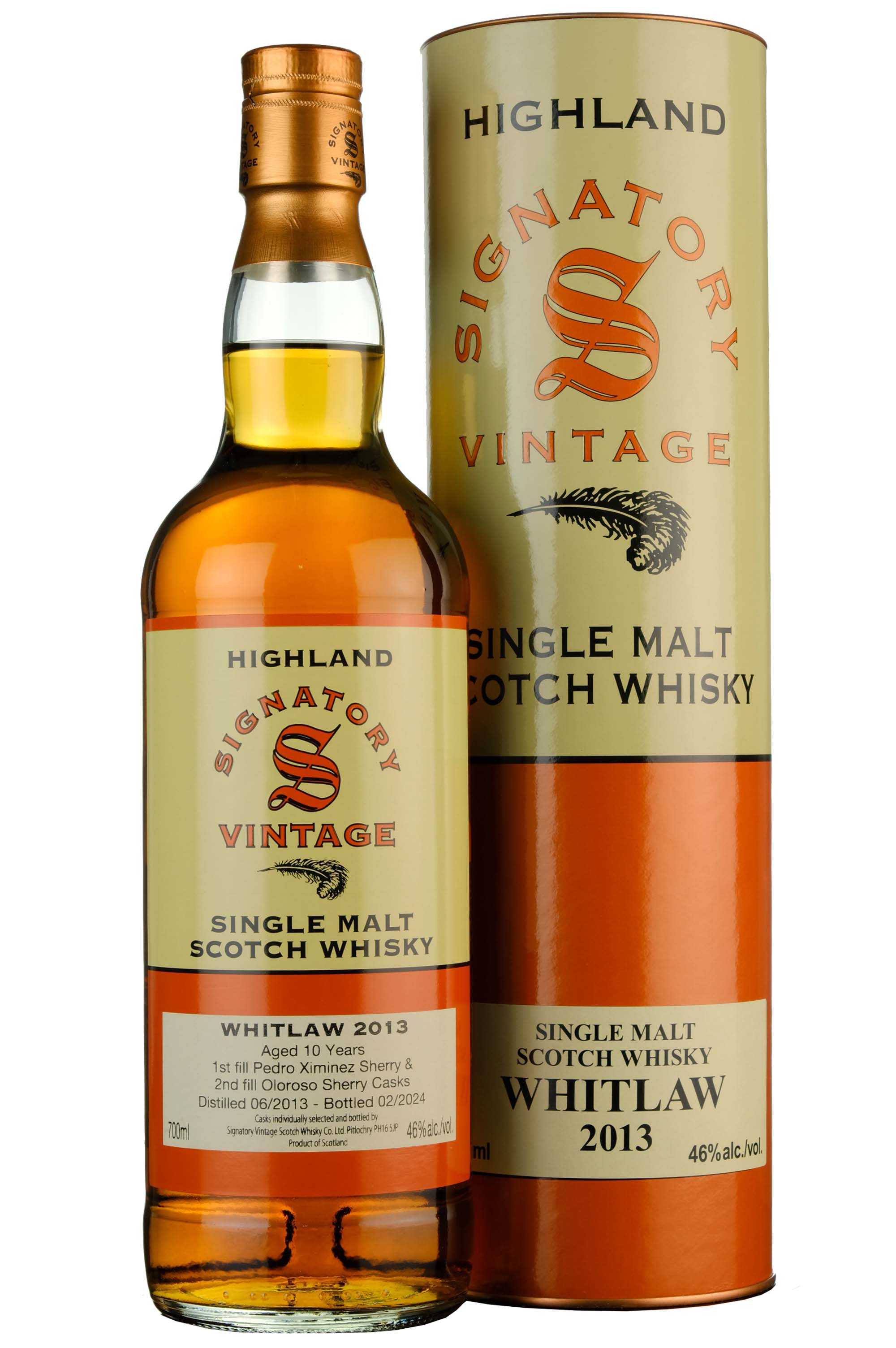 Whitlaw (Highland Park) 2013-2024 | 10 Year Old Signatory Vintage