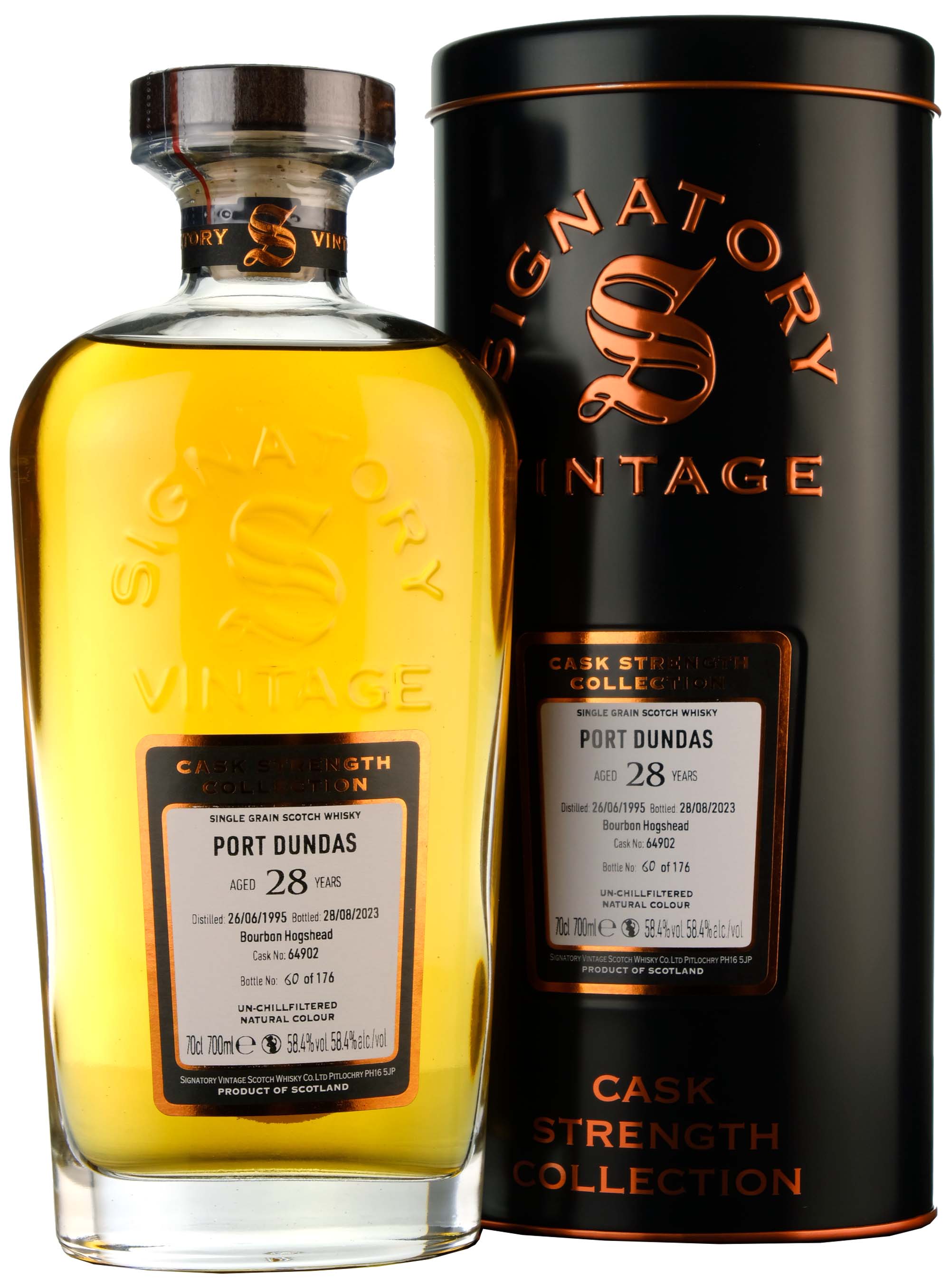 Port Dundas 1995-2023 | 28 Year Old Signatory Vintage Cask Strength Collection Single Cask 64902