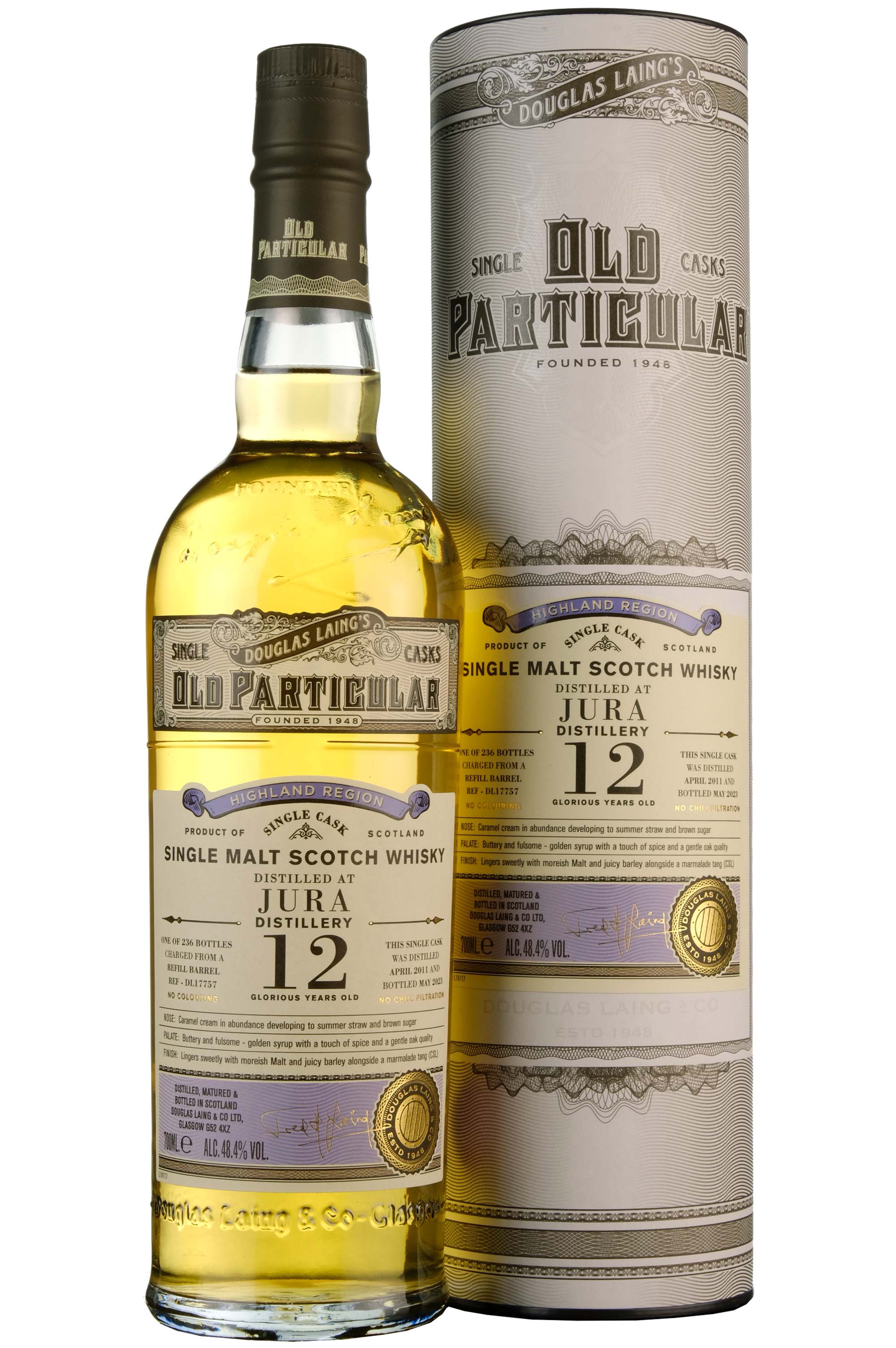 Jura 2011-2023 | 12 Year Old Douglas Laing Old Particular Single Cask DL17757