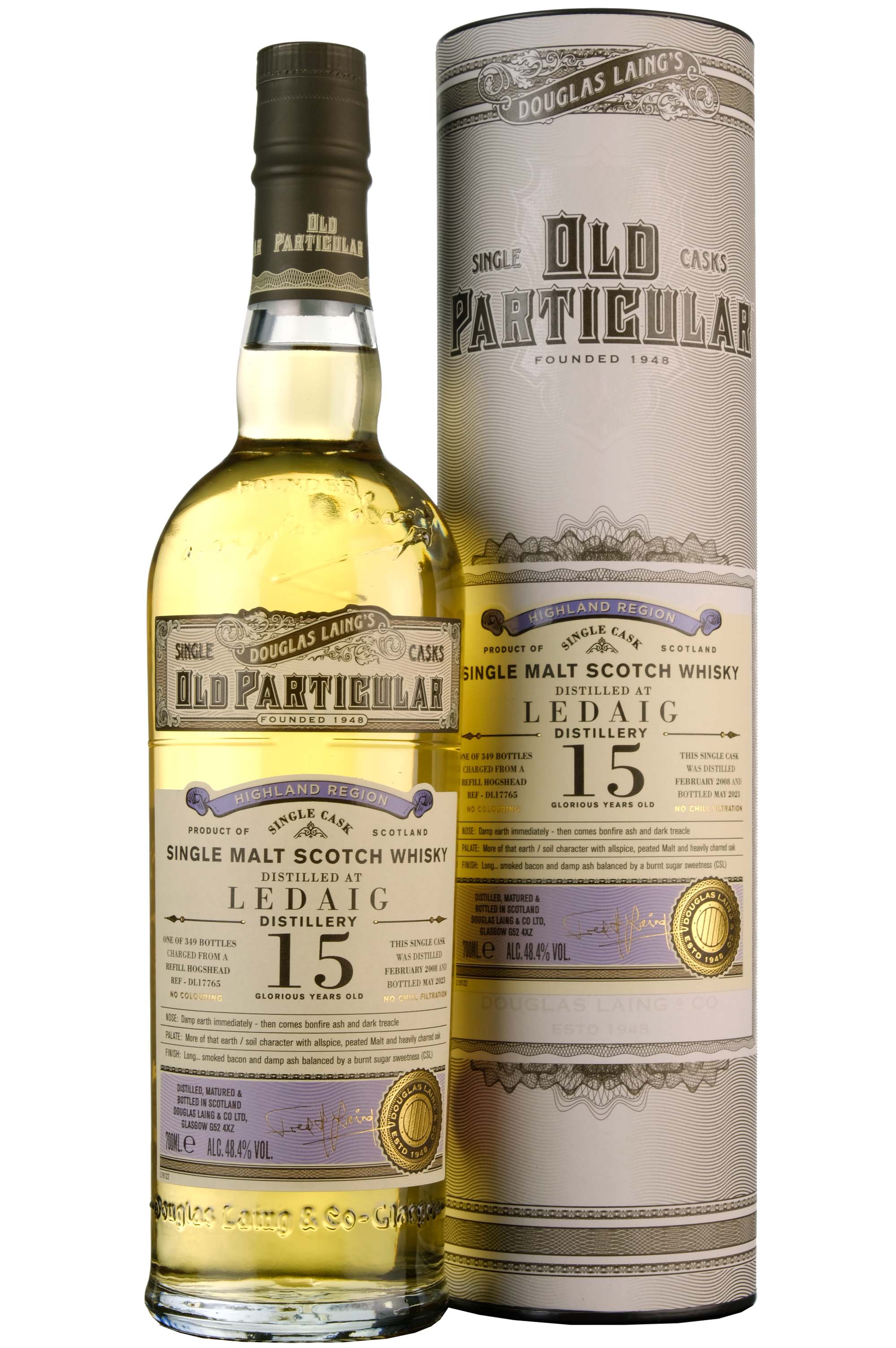 Ledaig 2008-2023 | 15 Year Old Douglas Laing Old Particular Single Cask DL17765