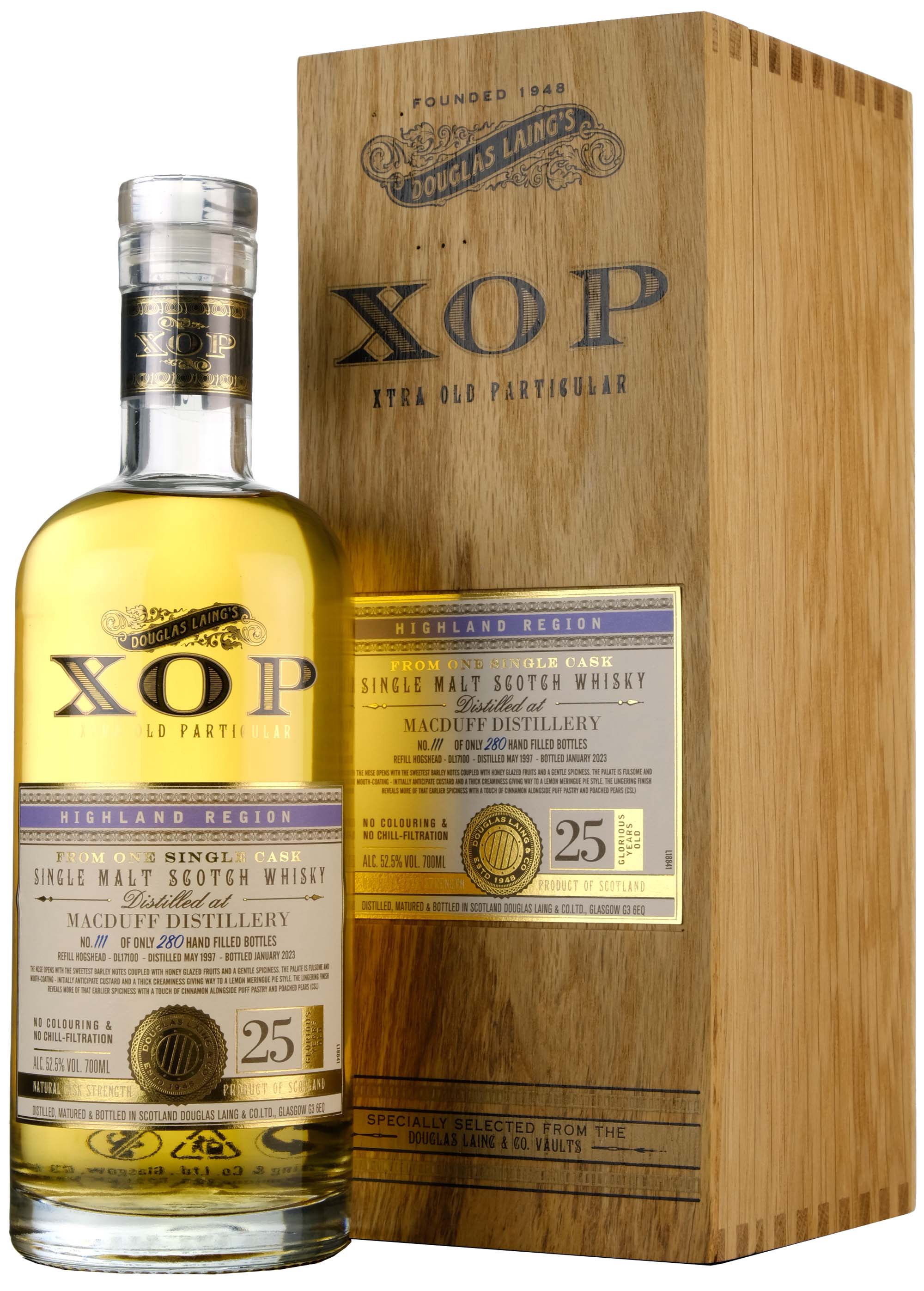 Macduff 1997-2023 | 25 Year Old Douglas Laing XOP Single Cask DL17100