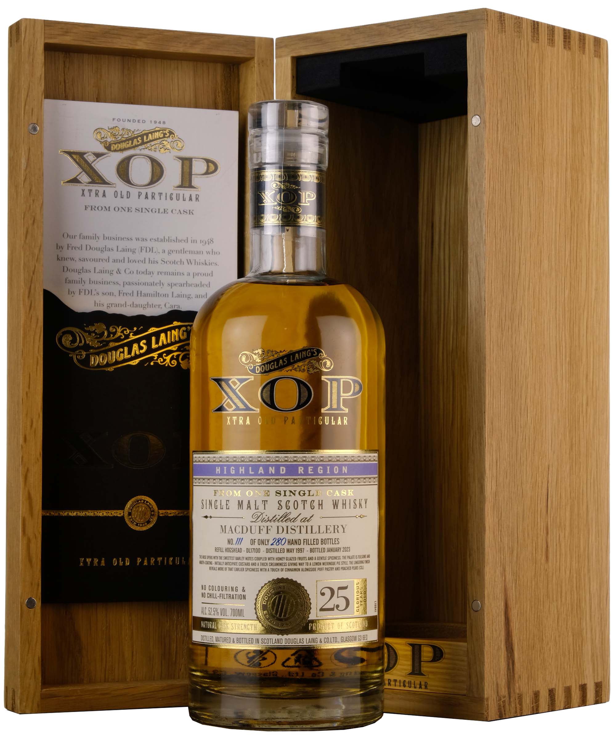 Macduff 1997-2023 | 25 Year Old Douglas Laing XOP Single Cask DL17100