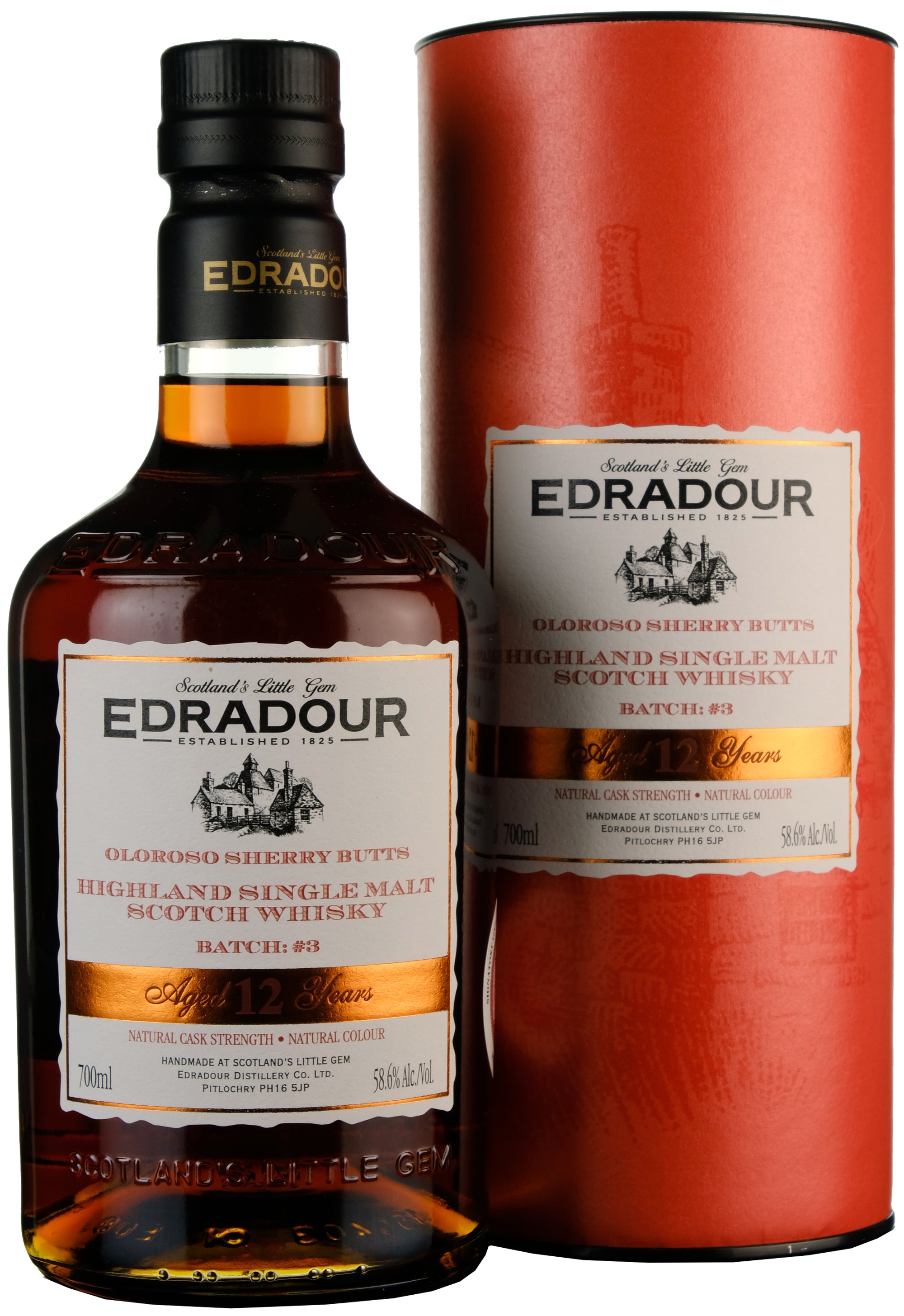 Edradour 2011/2012-2024 | 12 Year Old Cask Strength Batch 3 Whisky