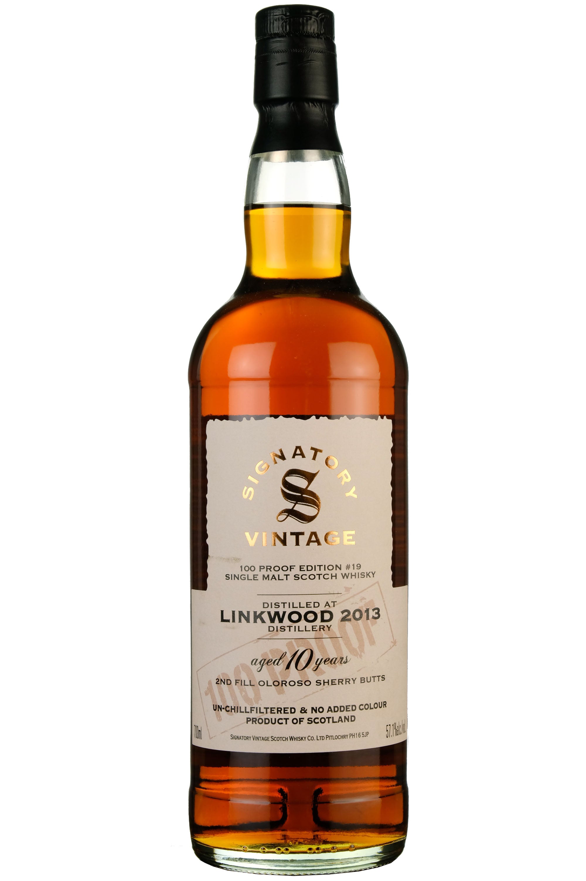 Linkwood 2013-2024 | 10 Year Old Signatory Vintage 100 Proof Edition 19