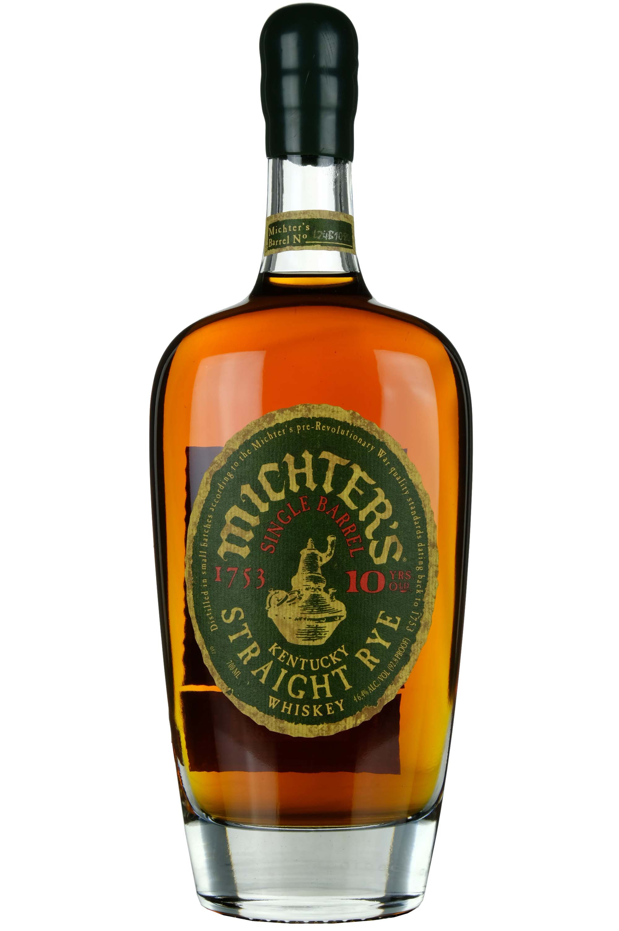 Michter's 10 Year Old Rye Single Barrel L24B1084 Bottled 2024