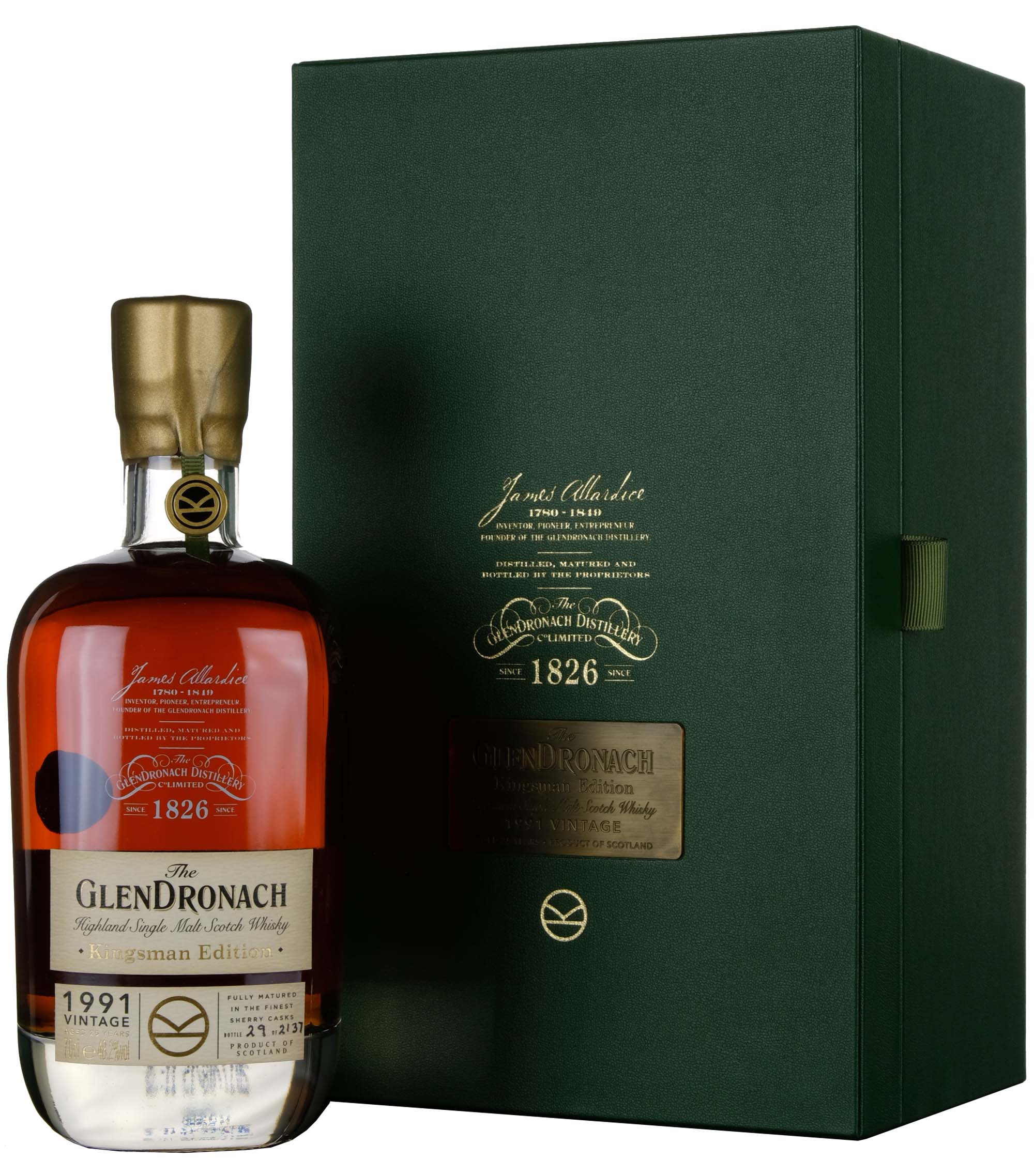 Glendronach 1991-2017 | 25 Year Old Kingsman 1st Edition