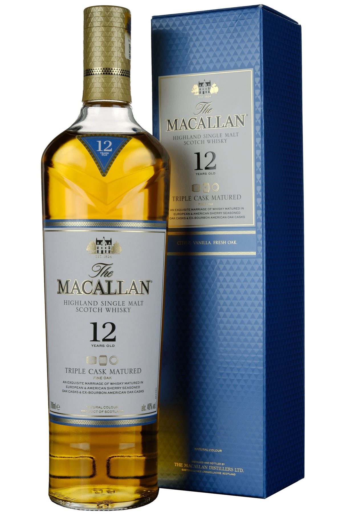 Macallan 12 Year Old Fine Oak Triple Cask Matured