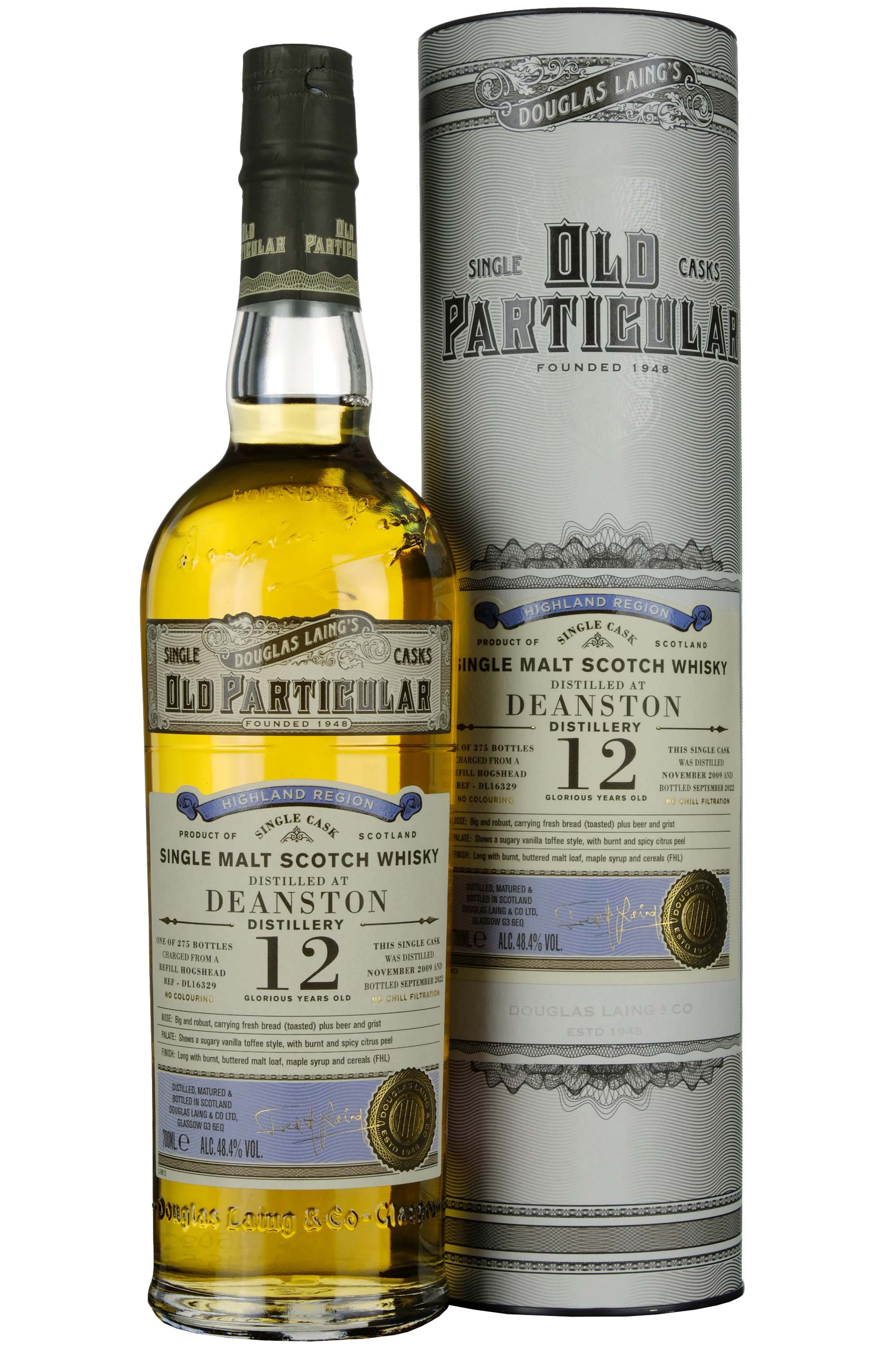 Deanston 2009-2022 | 12 Year Old Douglas Laing Old Particular Single Cask DL16329