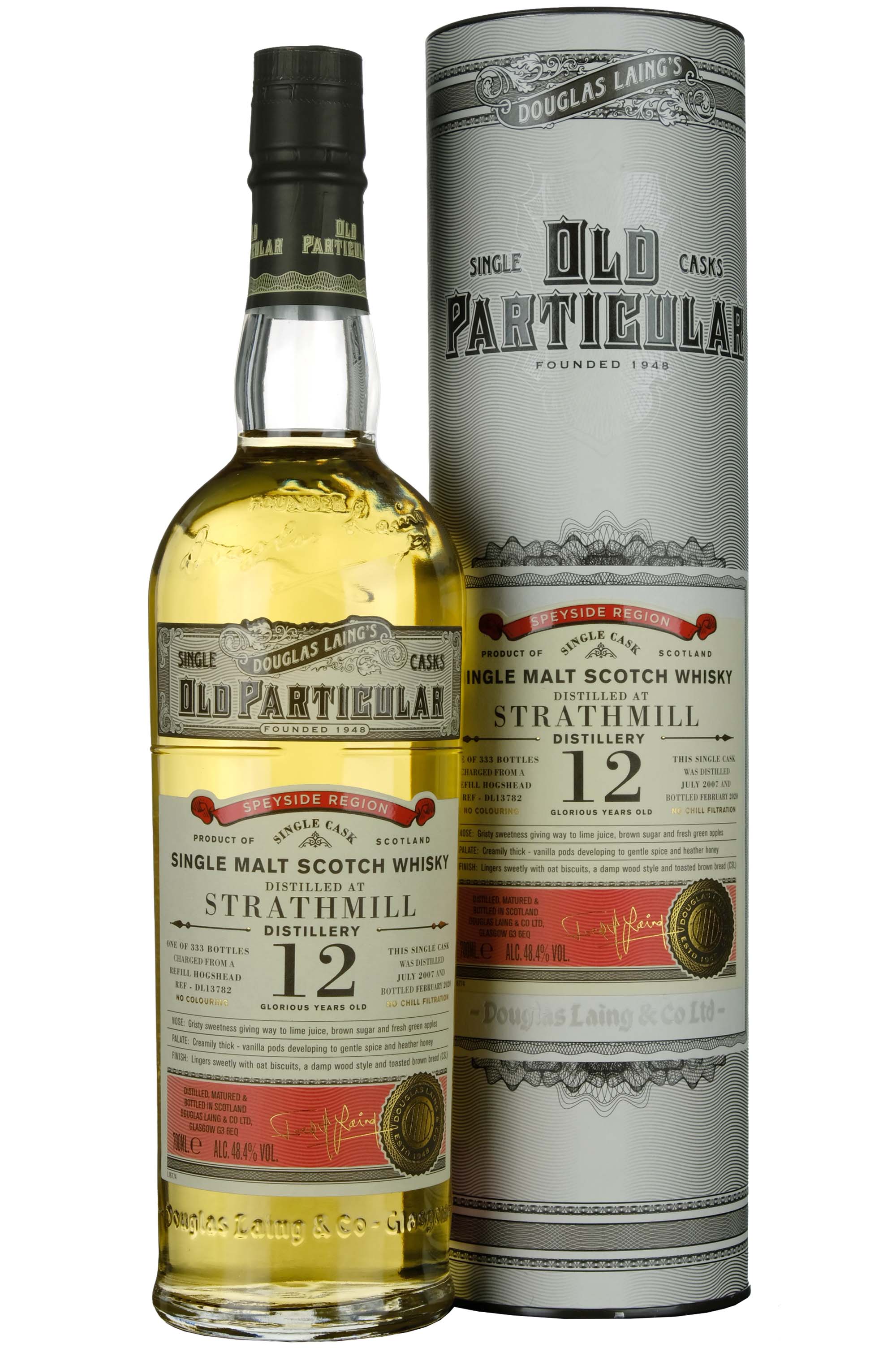 Strathmill 2007-2020 | 12 Year Old Douglas Laing Old Particular Single Cask DL13782