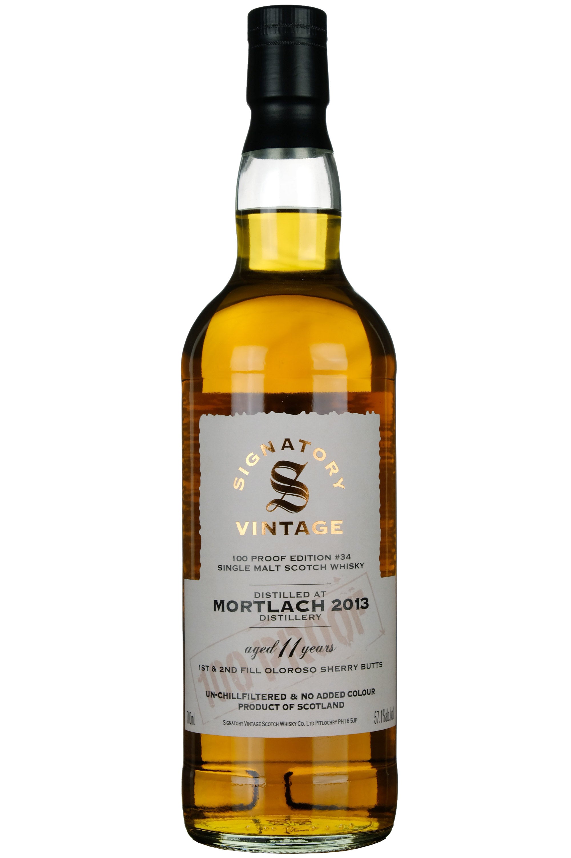 Mortlach 2013-2024 | 11 Year Old Signatory Vintage 100 Proof Edition 34