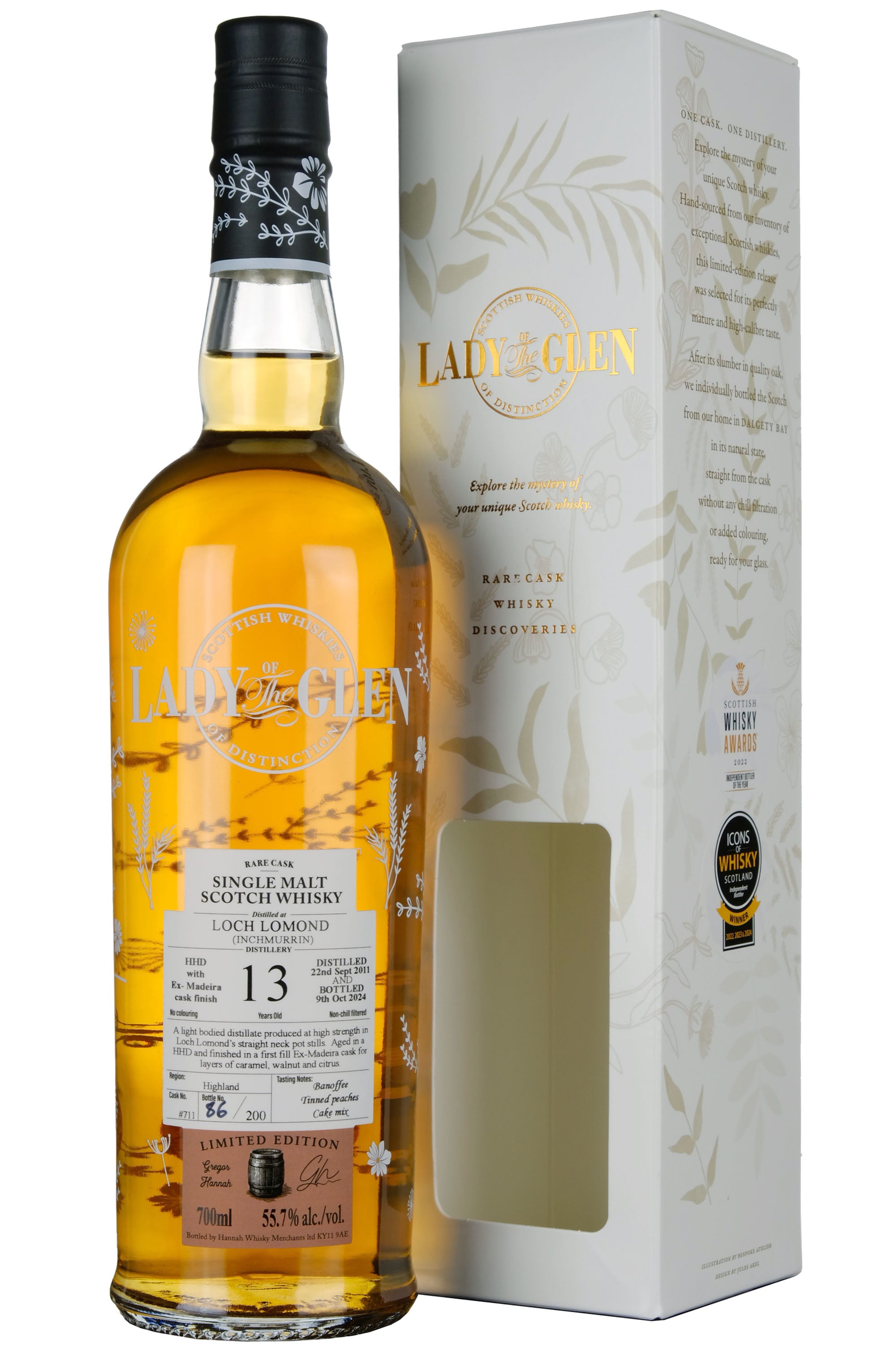 Loch Lomond Inchmurrin 2011-2024 | 13 Year Old Lady Of The Glen Cask 711