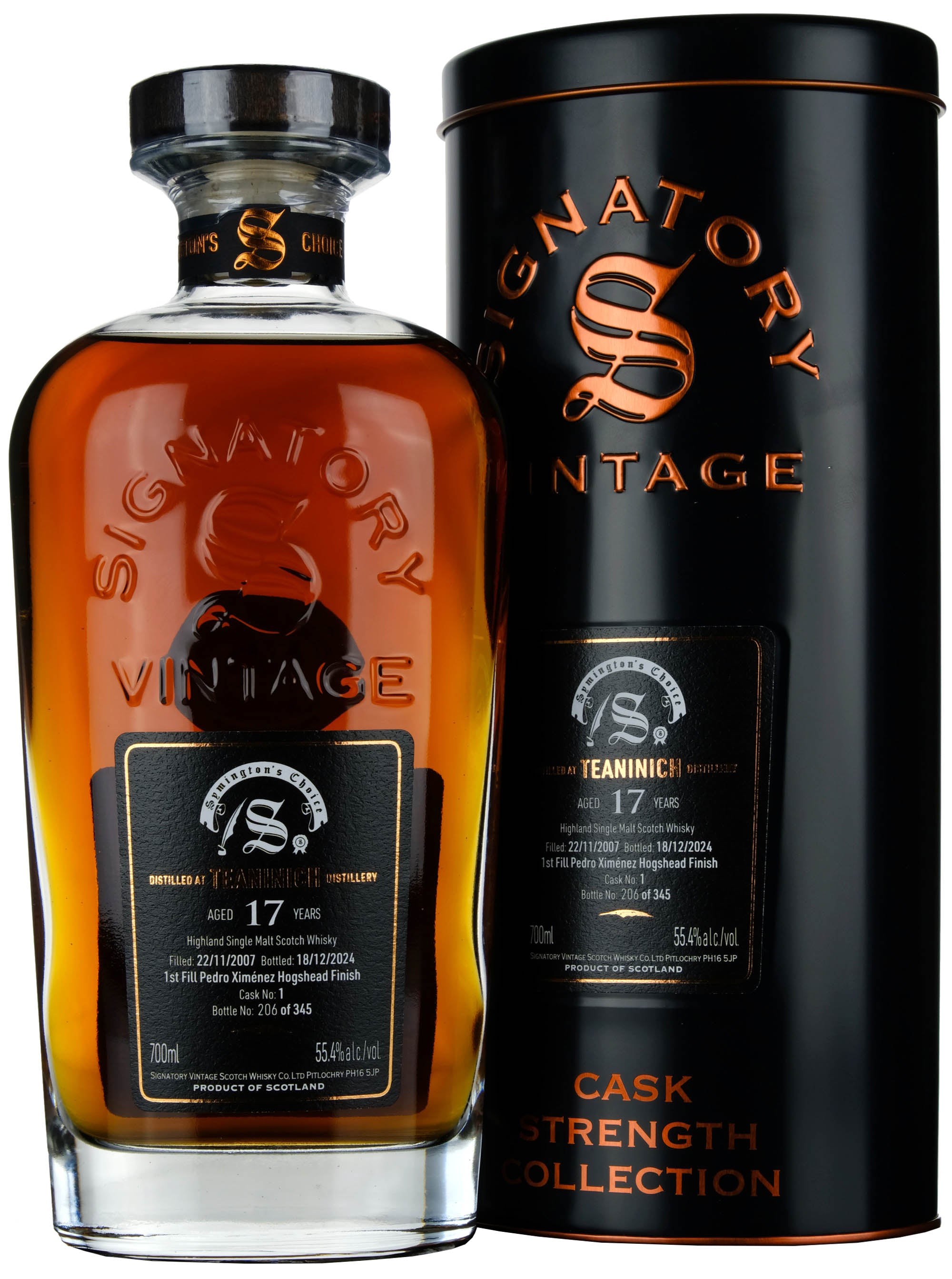 Teaninich 2007-2024 | 17 Year Old Signatory Vintage Symington's Choice Single Cask 1