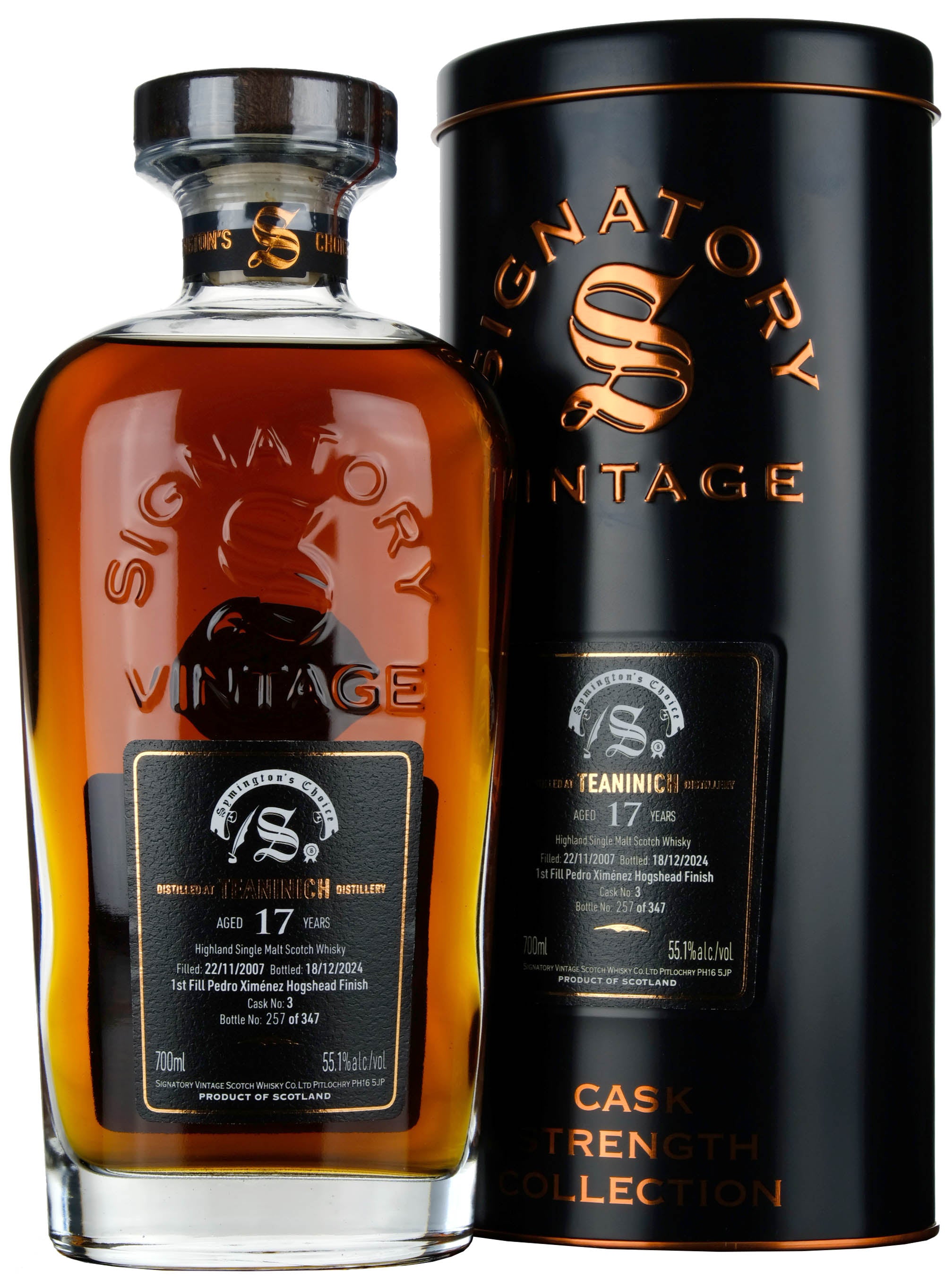 Teaninich 2007-2024 | 17 Year Old Signatory Vintage Symington's Choice Single Cask 3