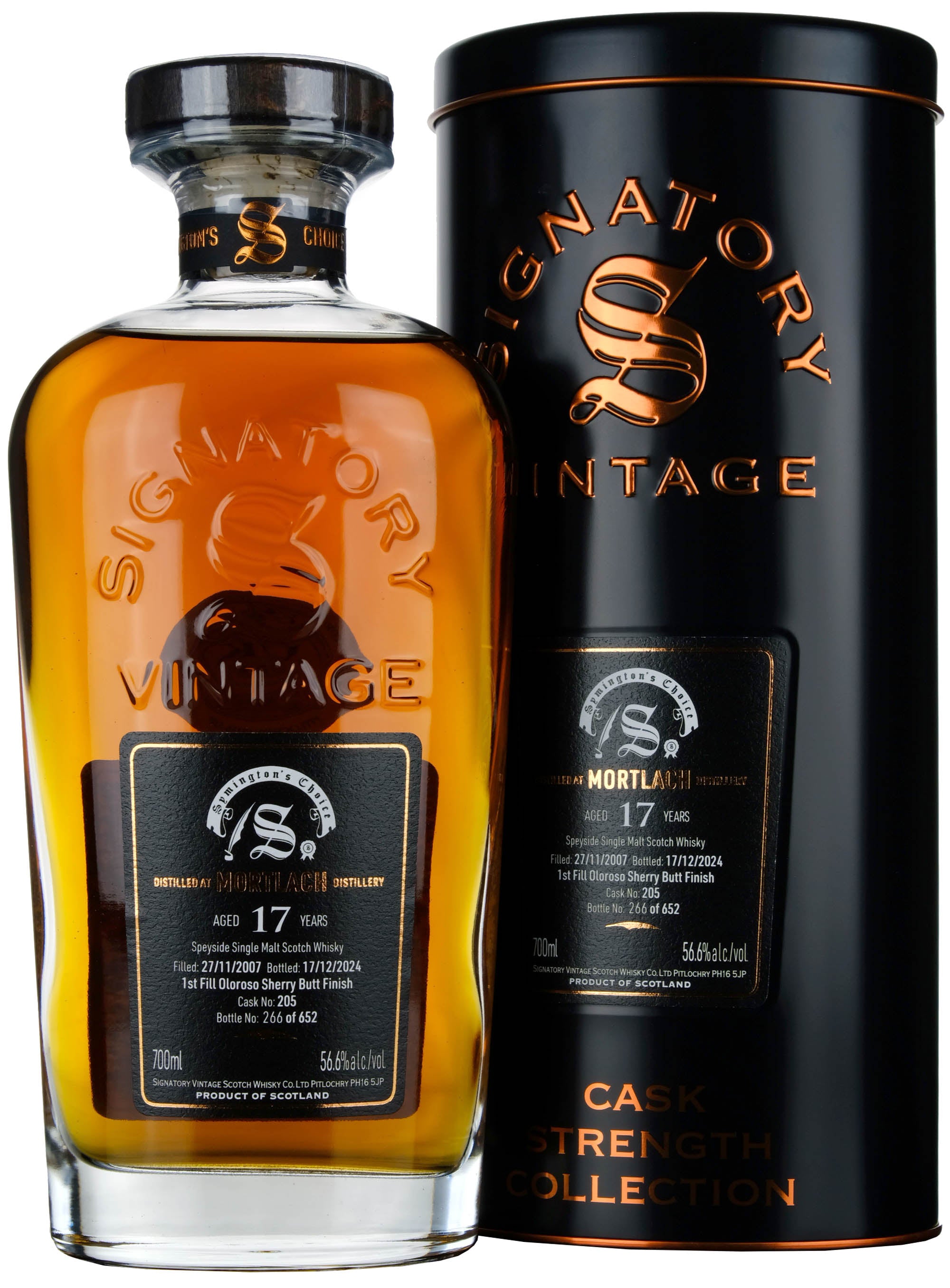 Mortlach 2007-2024 | 17 Year Old Signatory Vintage Symington's Choice Single Cask 205