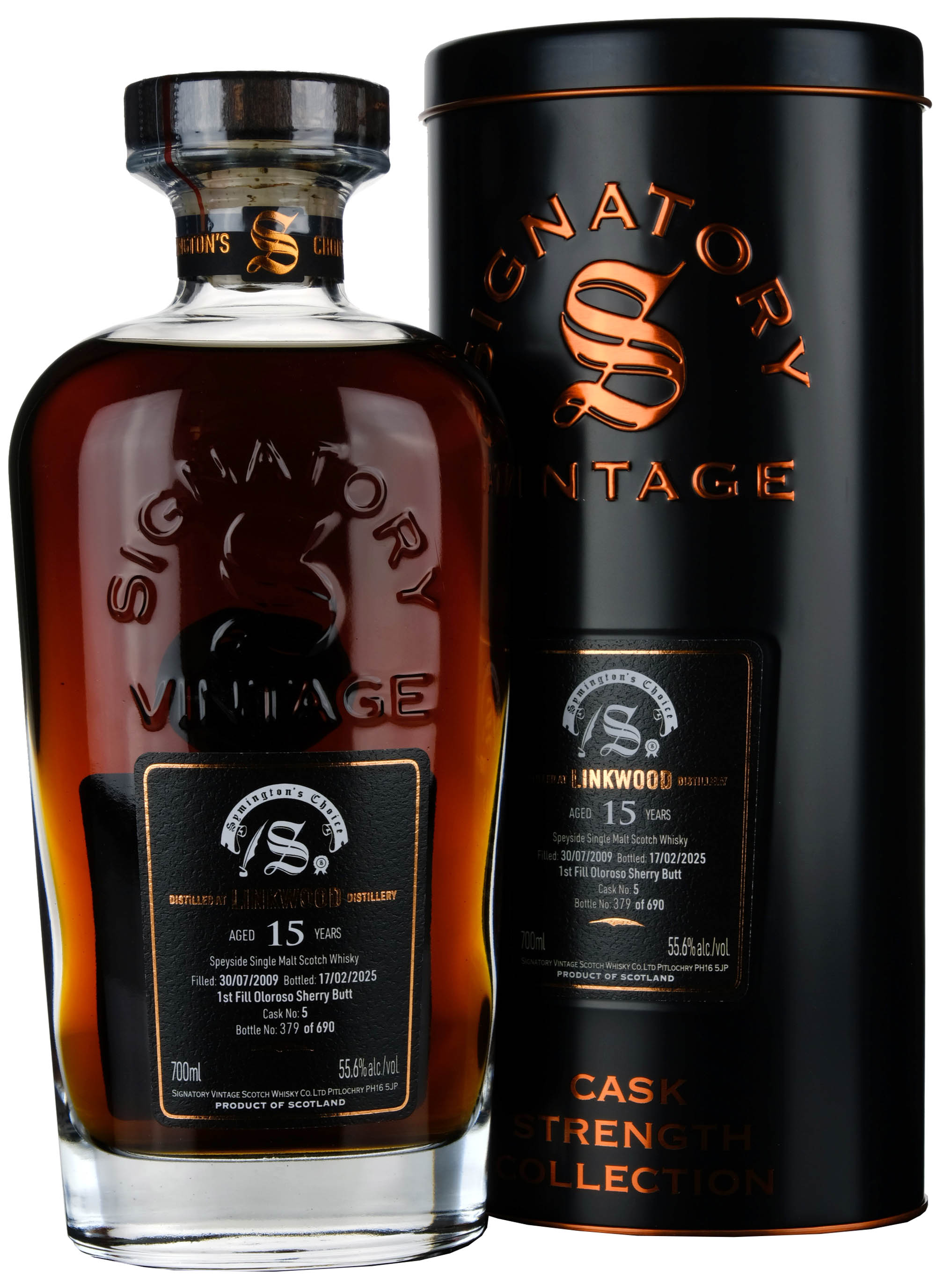 Linkwood 2009-2025 | 15 Year Old Signatory Vintage Symington's Choice Single Cask 5