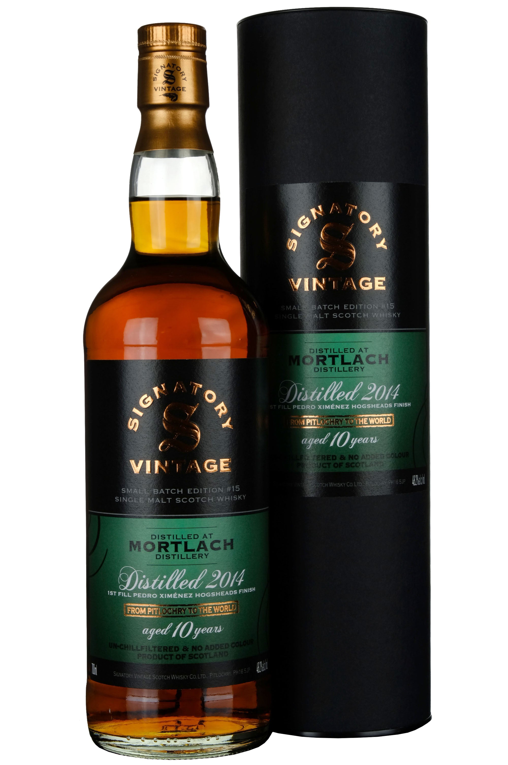Mortlach 2014-2025 | 10 Year Old Signatory Vintage Small Batch Edition 15